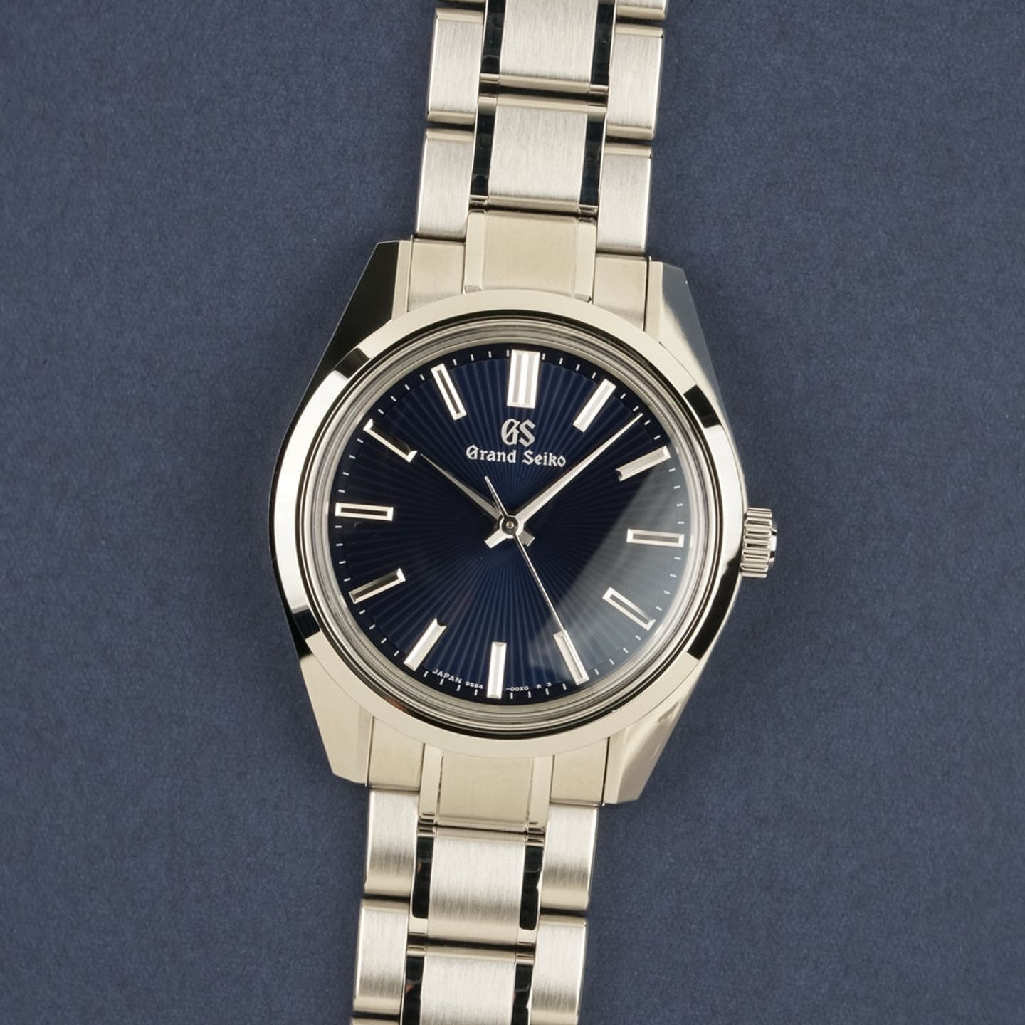 Grand Seiko Heritage Collection SBGW299 (2025) - Blauw wijzerplaat 37mm Staal (1/8)