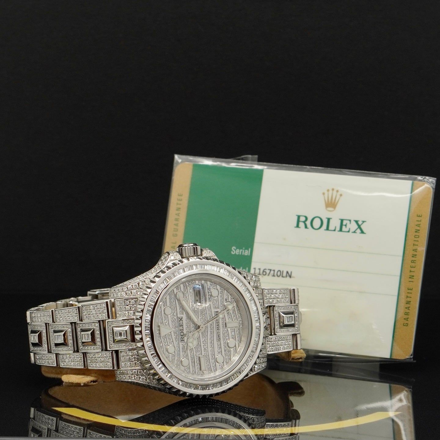 Rolex GMT-Master II 116710LN (2018) - Diamant wijzerplaat 40mm Staal (5/7)