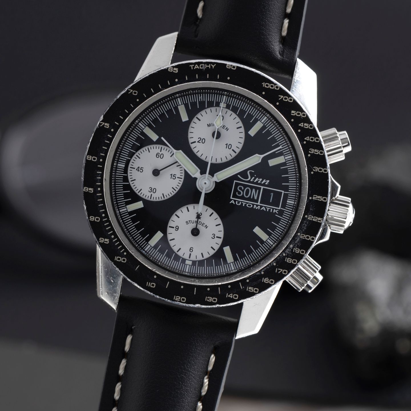 Sinn 103 103 ST (1995) - Black dial 42 mm Steel case (3/8)
