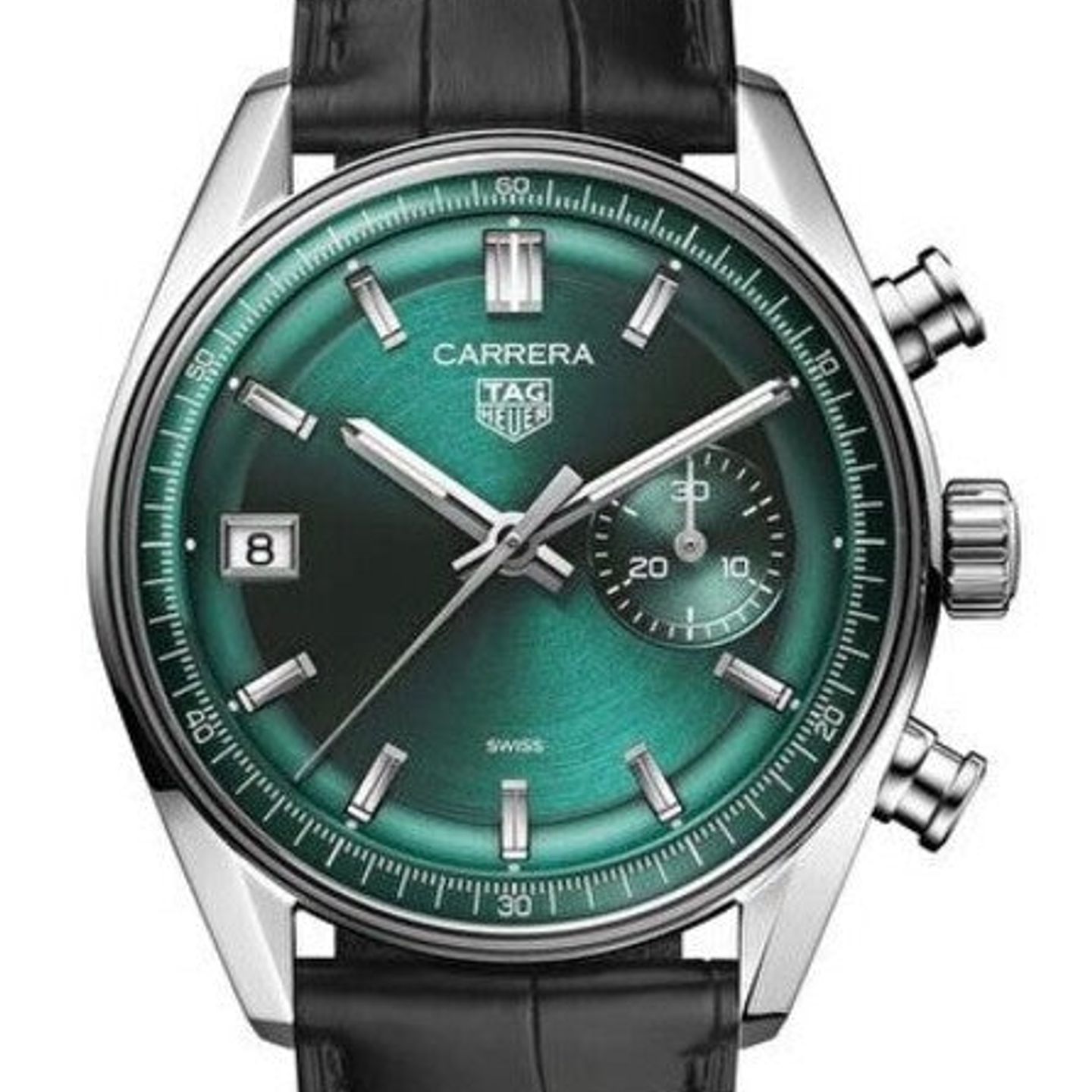 TAG Heuer Carrera CBS2211.FC6545 (2026) - Groen wijzerplaat 39mm Staal (1/1)