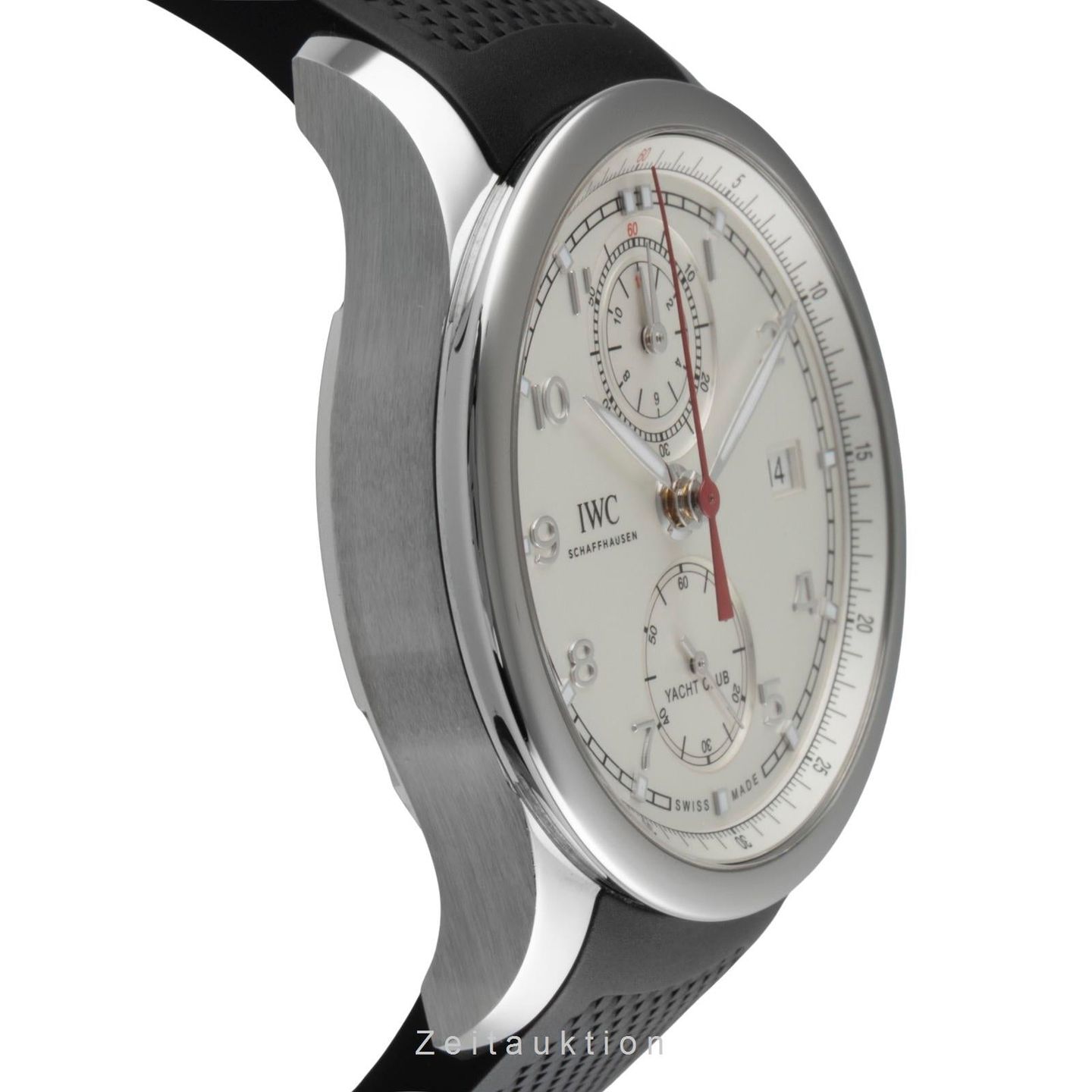 IWC Portuguese Yacht Club Chronograph IW390502 (2018) - Zilver wijzerplaat 44mm Staal (6/8)
