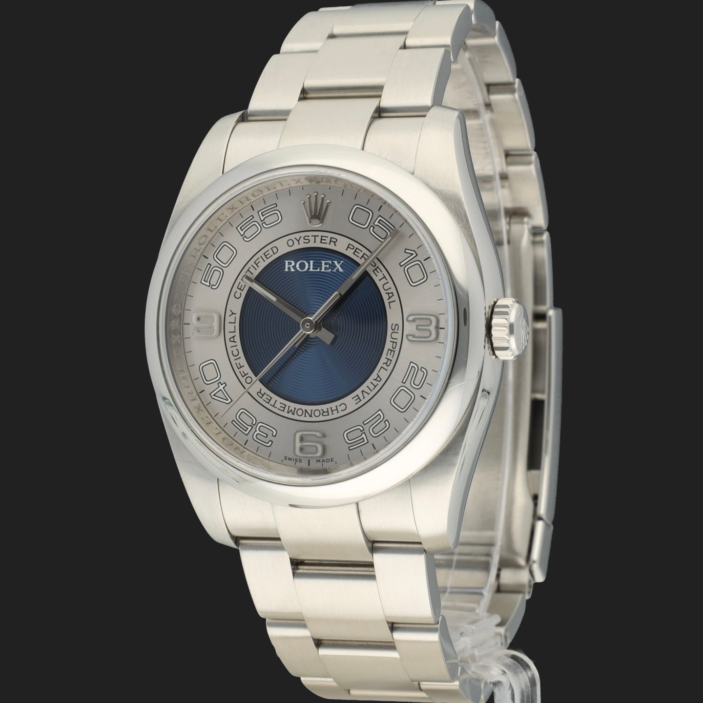 Rolex Oyster Perpetual 36 116000 (2009) - 36mm Staal (1/8)