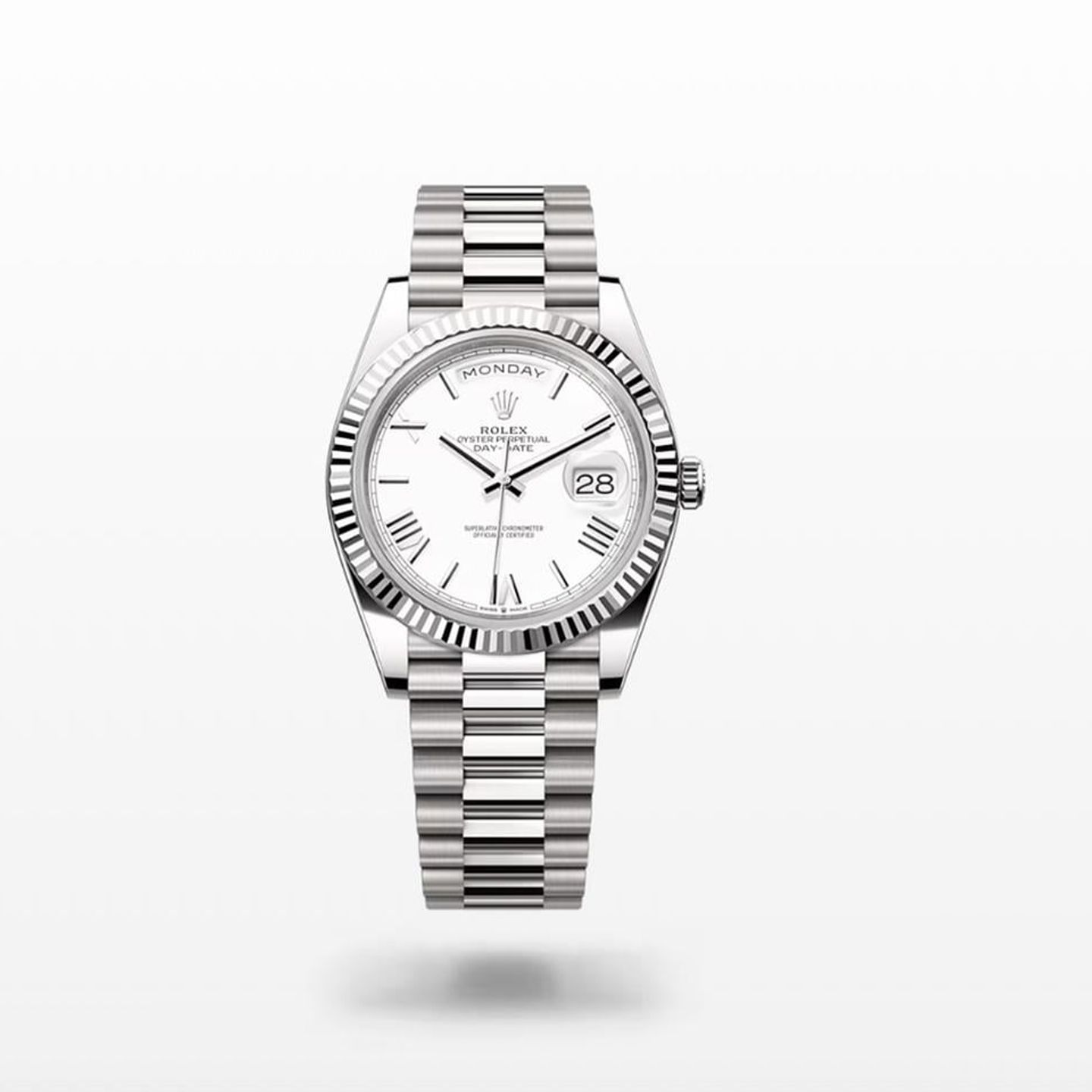 Rolex Day-Date 228239 white roman - (1/1)