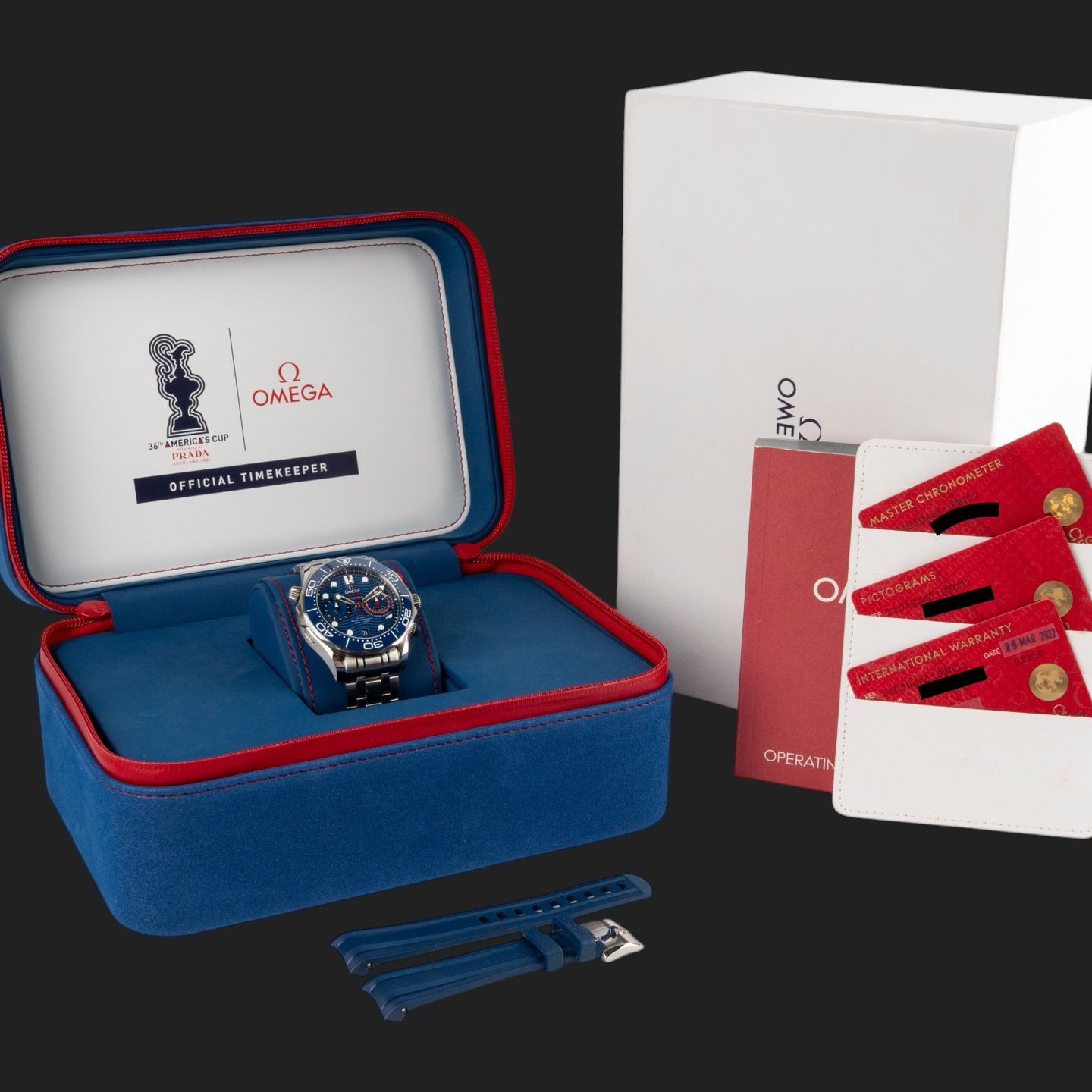 Omega Seamaster Diver 300 M 210.30.44.51.03.002 (2022) - Blue dial 44 mm Steel case (8/8)