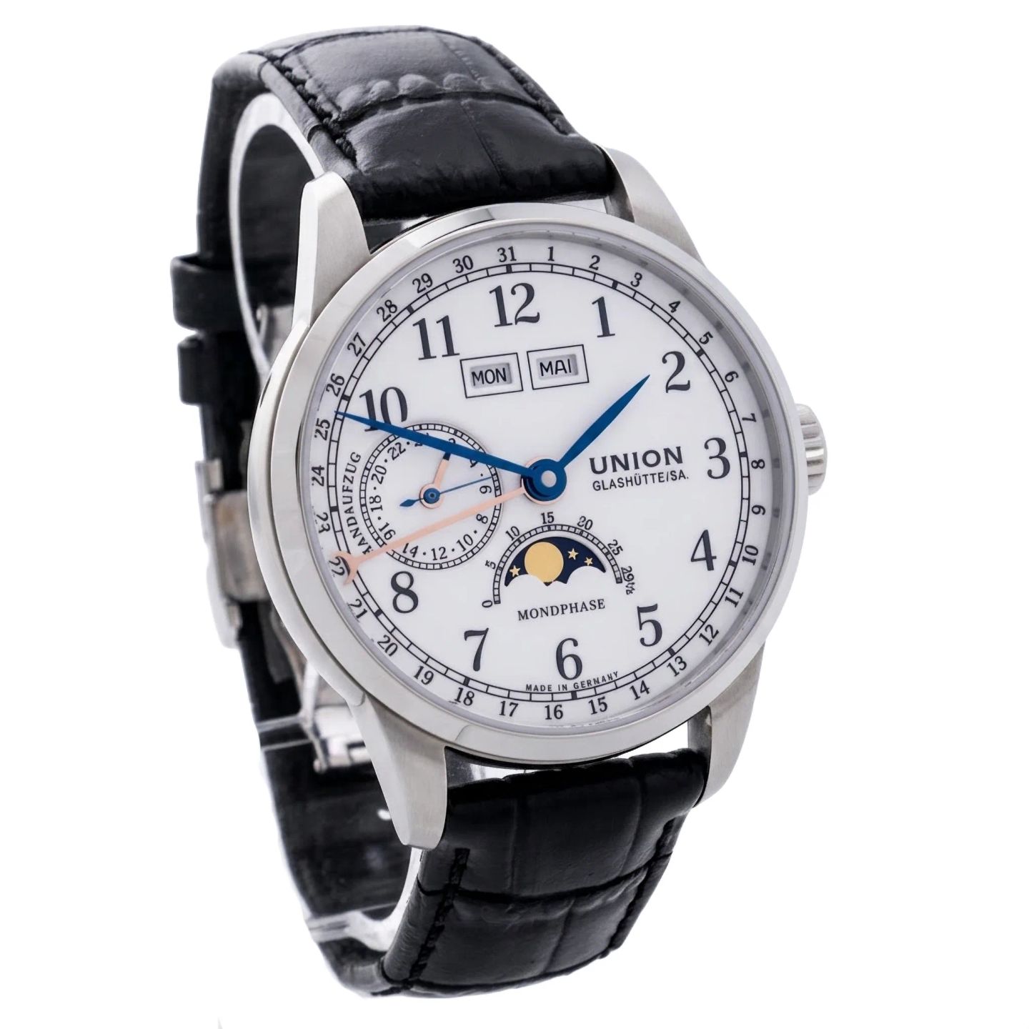 Union Glashütte 1893 D007.458.16.017.00 (2020) - White dial 42 mm Steel case (6/8)