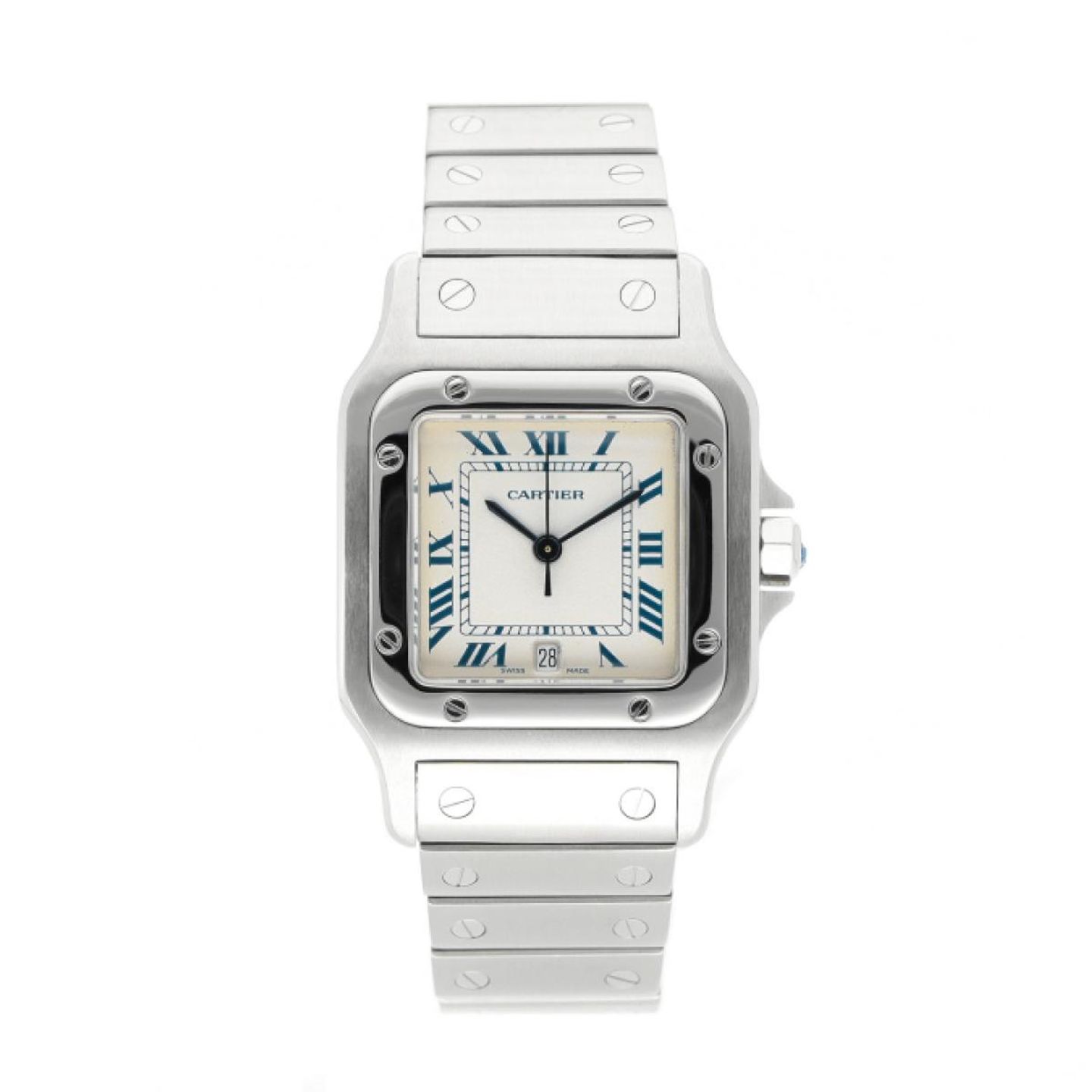 Cartier Santos Galbée 987901 (1993) - 29 mm Steel case (1/5)