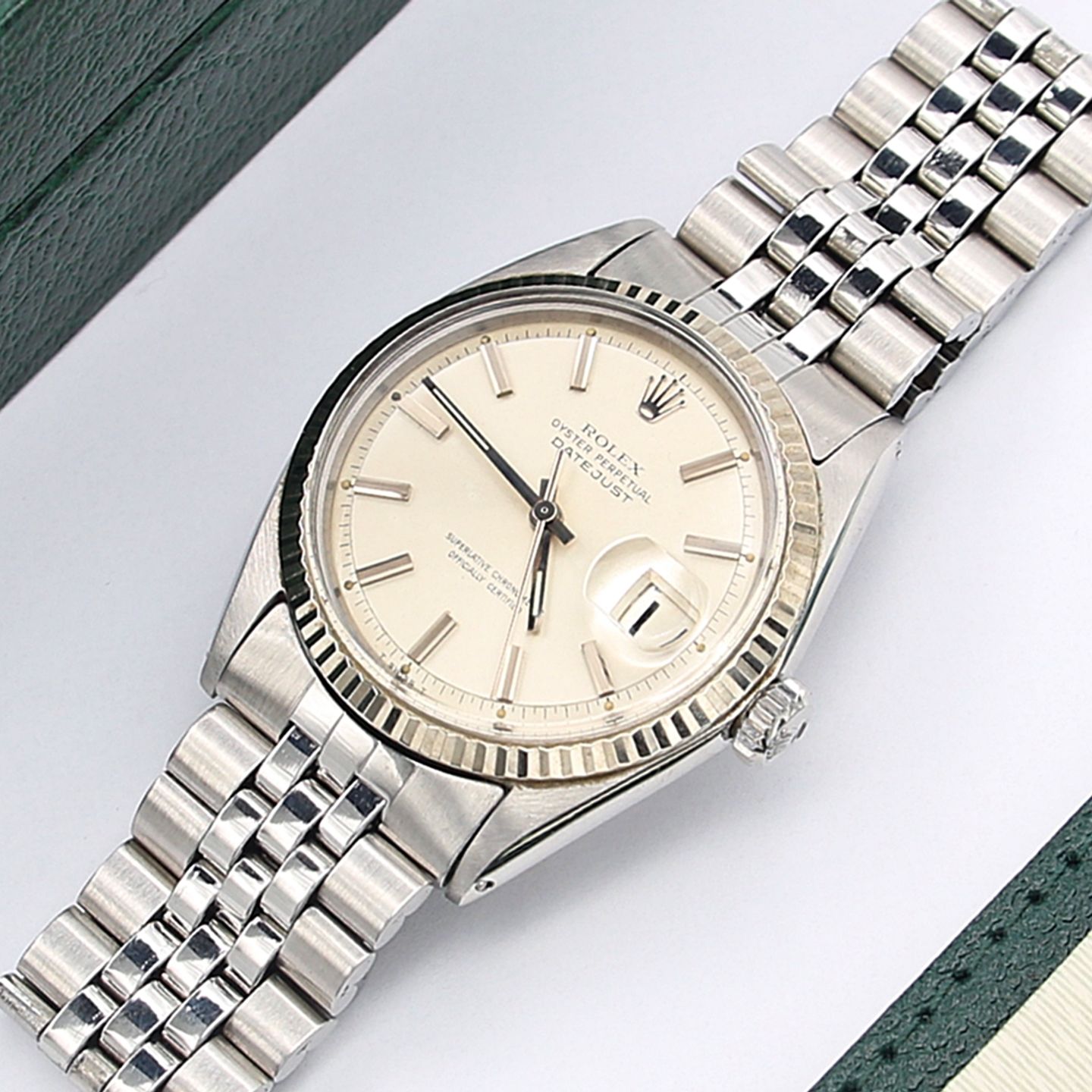 Rolex Datejust 1601 (Unknown (random serial)) - 36 mm Steel case (1/5)