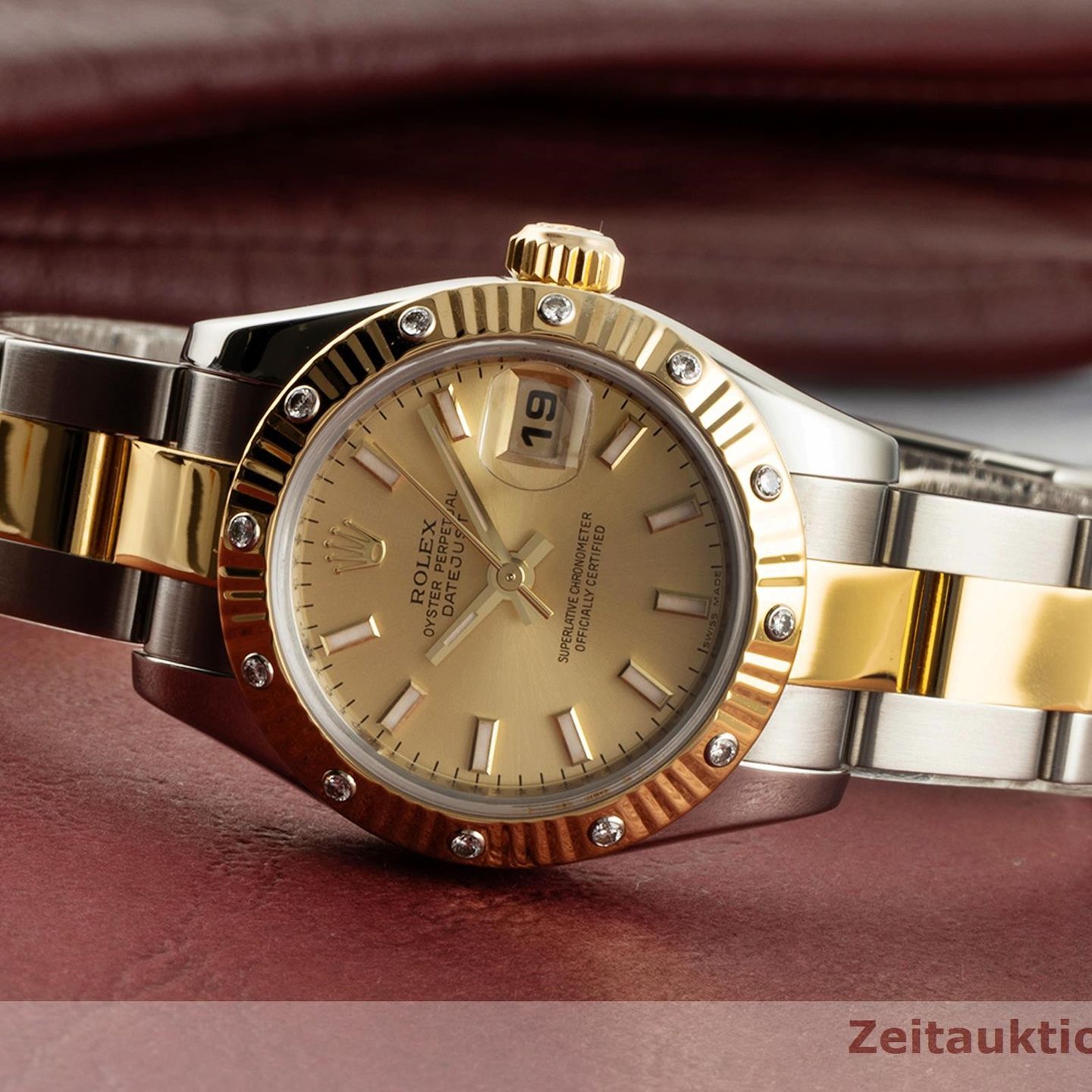 Rolex Lady-Datejust 179313 (2006) - 26mm Goud/Staal (1/8)