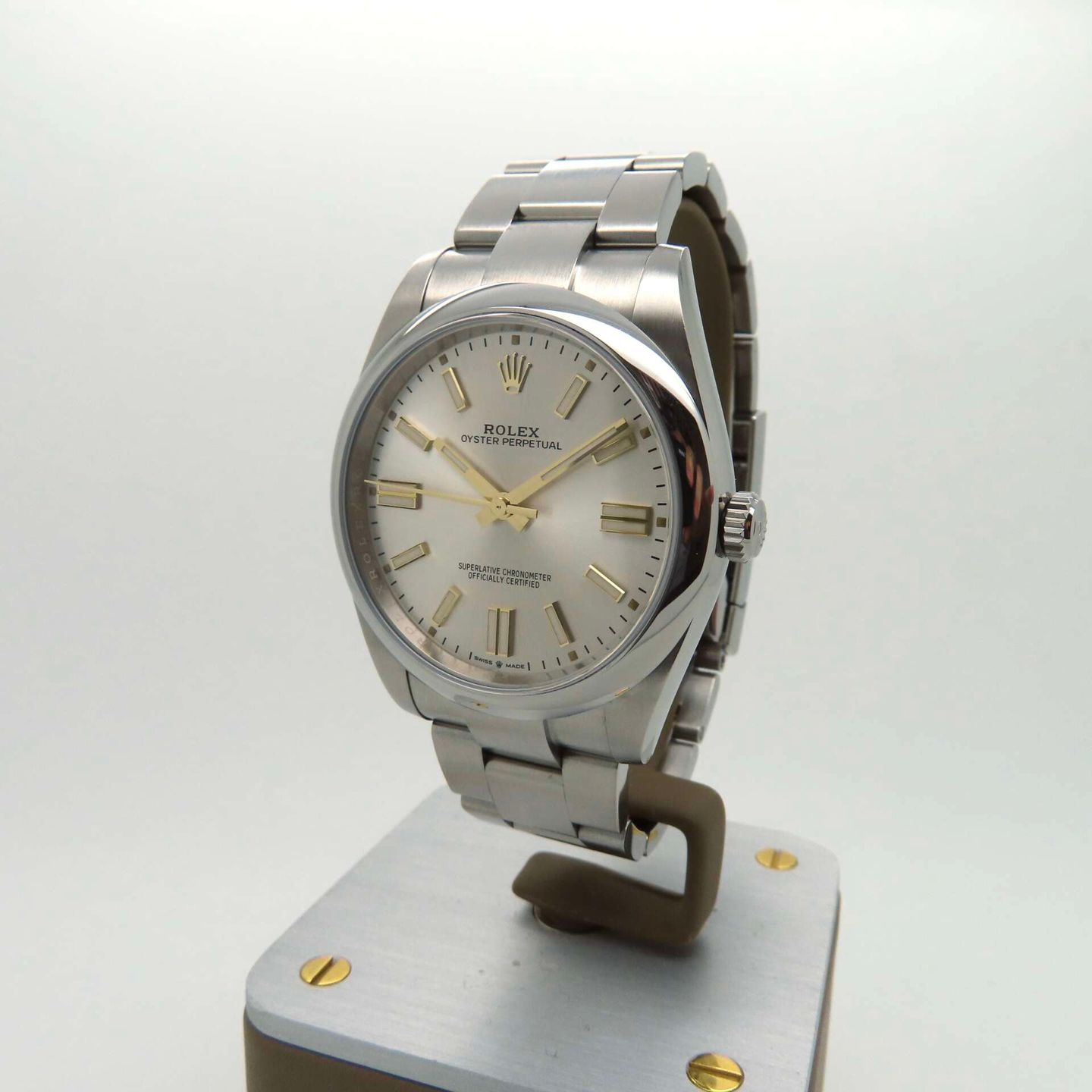 Rolex Oyster Perpetual 41 124300 (2020) - Silver dial 41 mm Steel case (1/7)