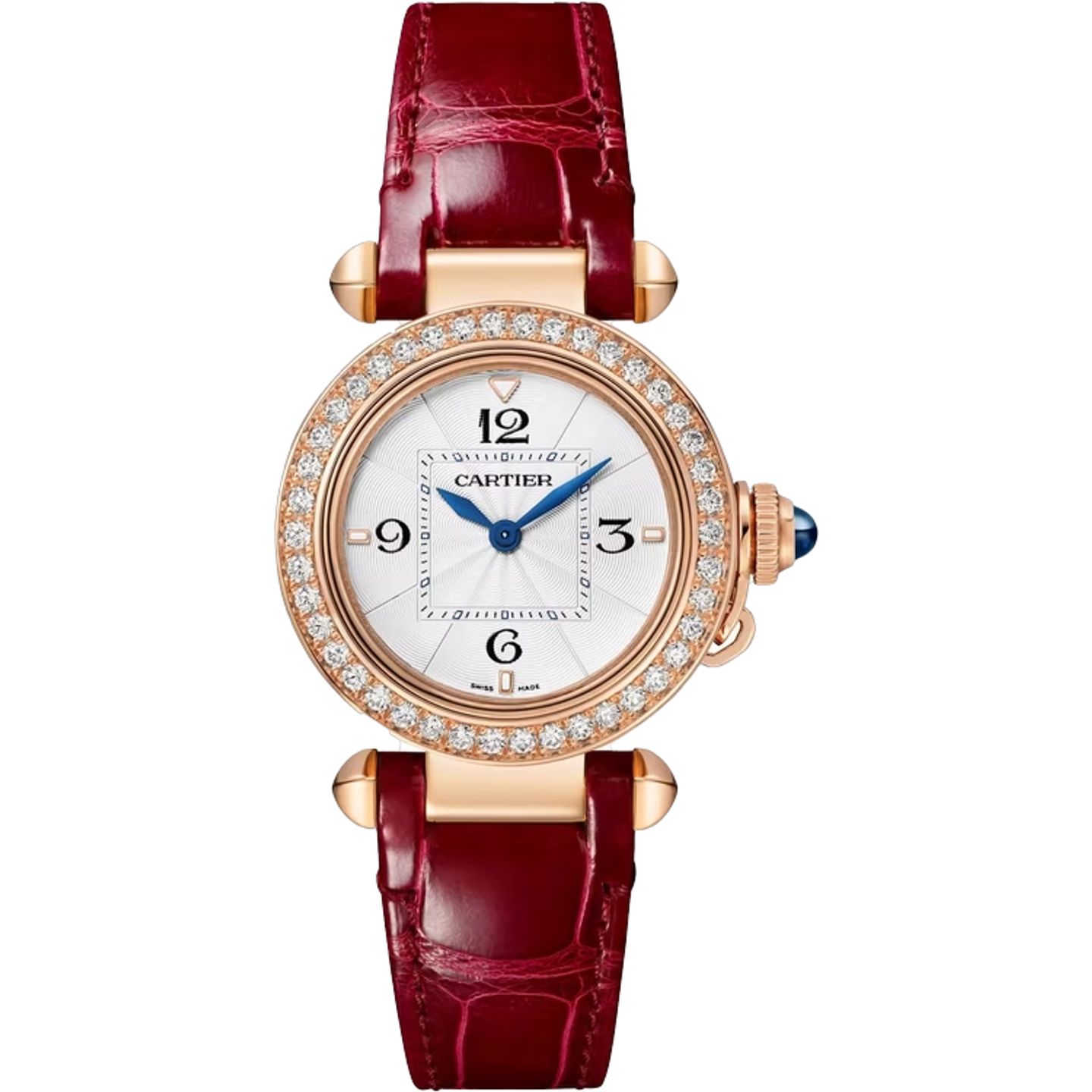 Cartier Pasha WJPA0017 (2025) - Silver dial 30 mm Rose Gold case (1/1)