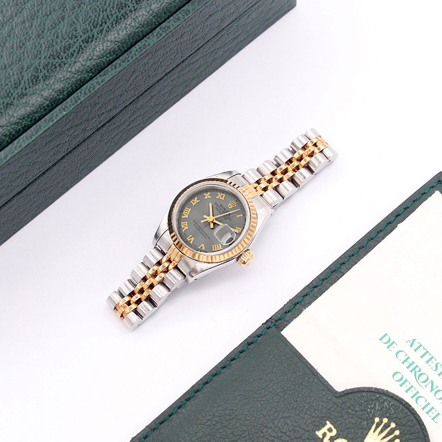 Rolex Lady-Datejust 69173 (Onbekend (willekeurig serienummer)) - 26mm Goud/Staal (4/7)