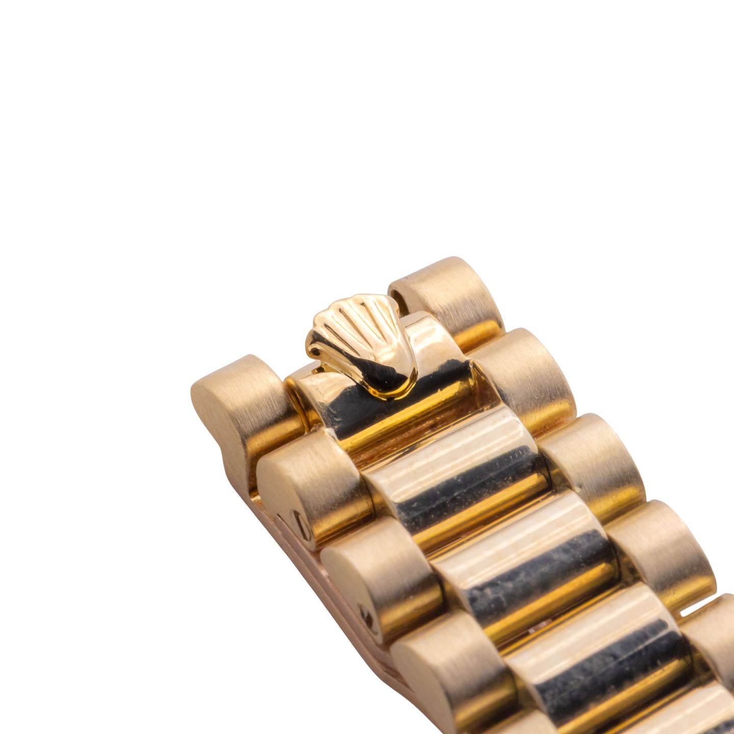 Rolex Lady-Datejust 69178 (1986) - Black dial 26 mm Yellow Gold case (7/8)