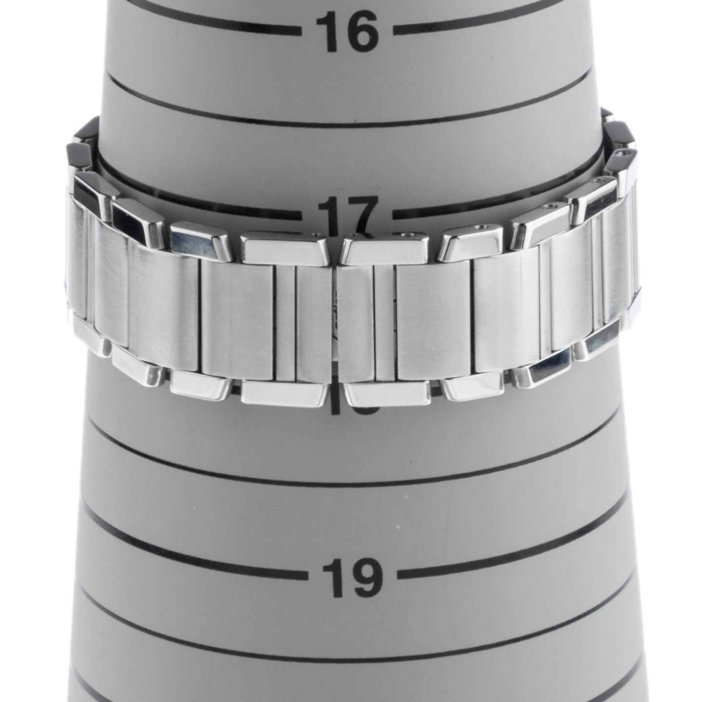 Cartier Tank Française 2302 (2000) - Silver dial 28 mm Steel case (7/8)