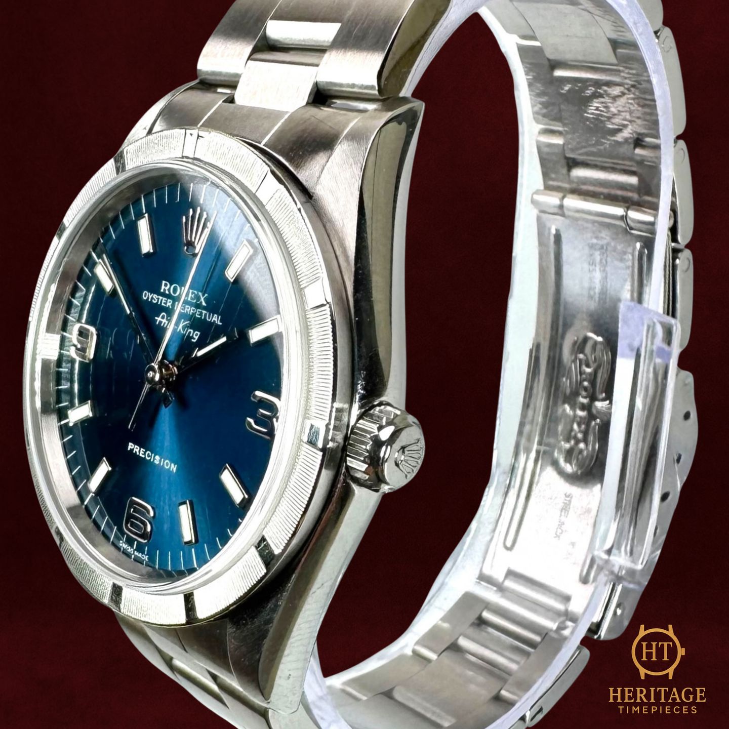 Rolex Air-King 14010 (2001) - 34 mm Steel case (4/8)