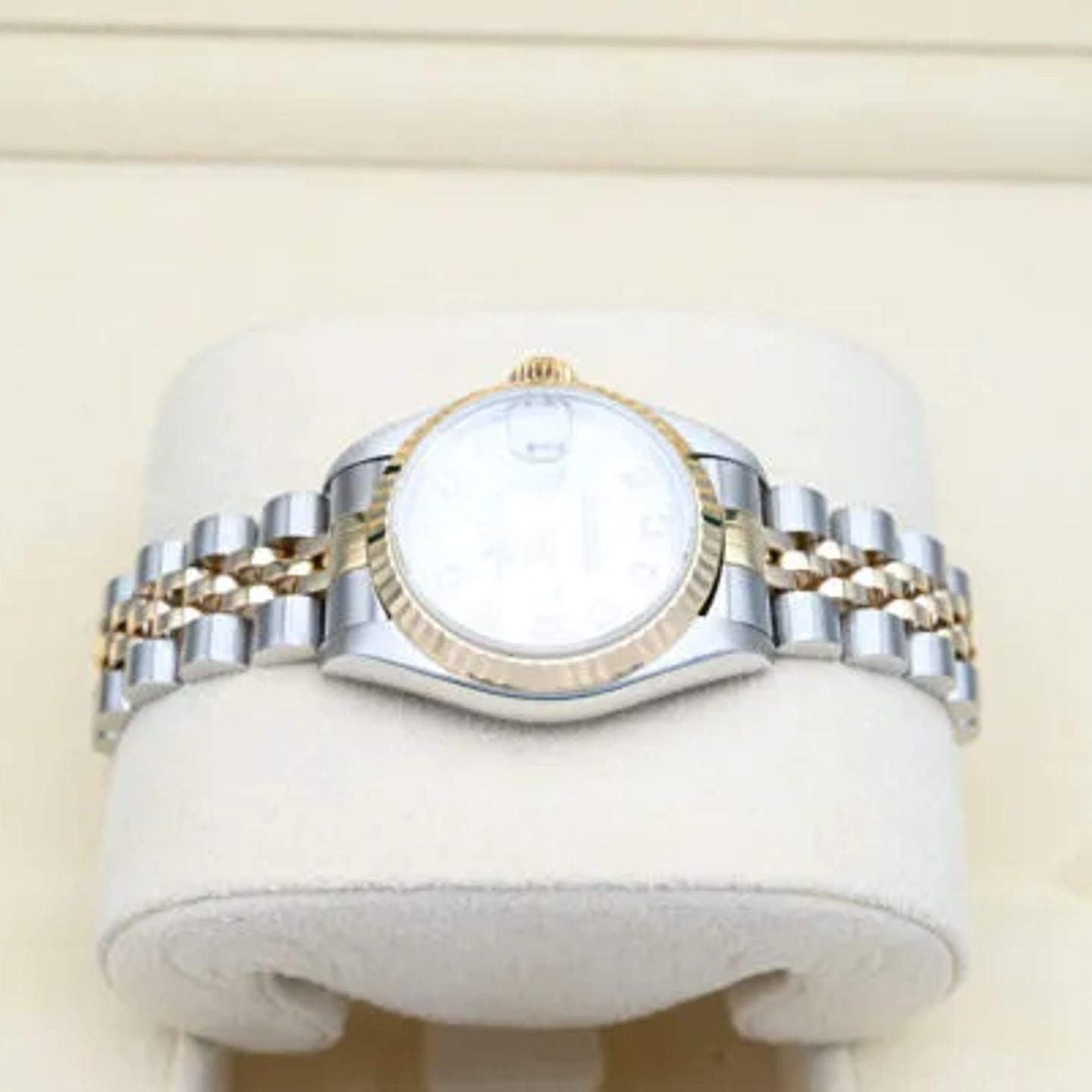 Rolex Lady-Datejust 69173 (1999) - Silver dial 26 mm Gold/Steel case (3/7)