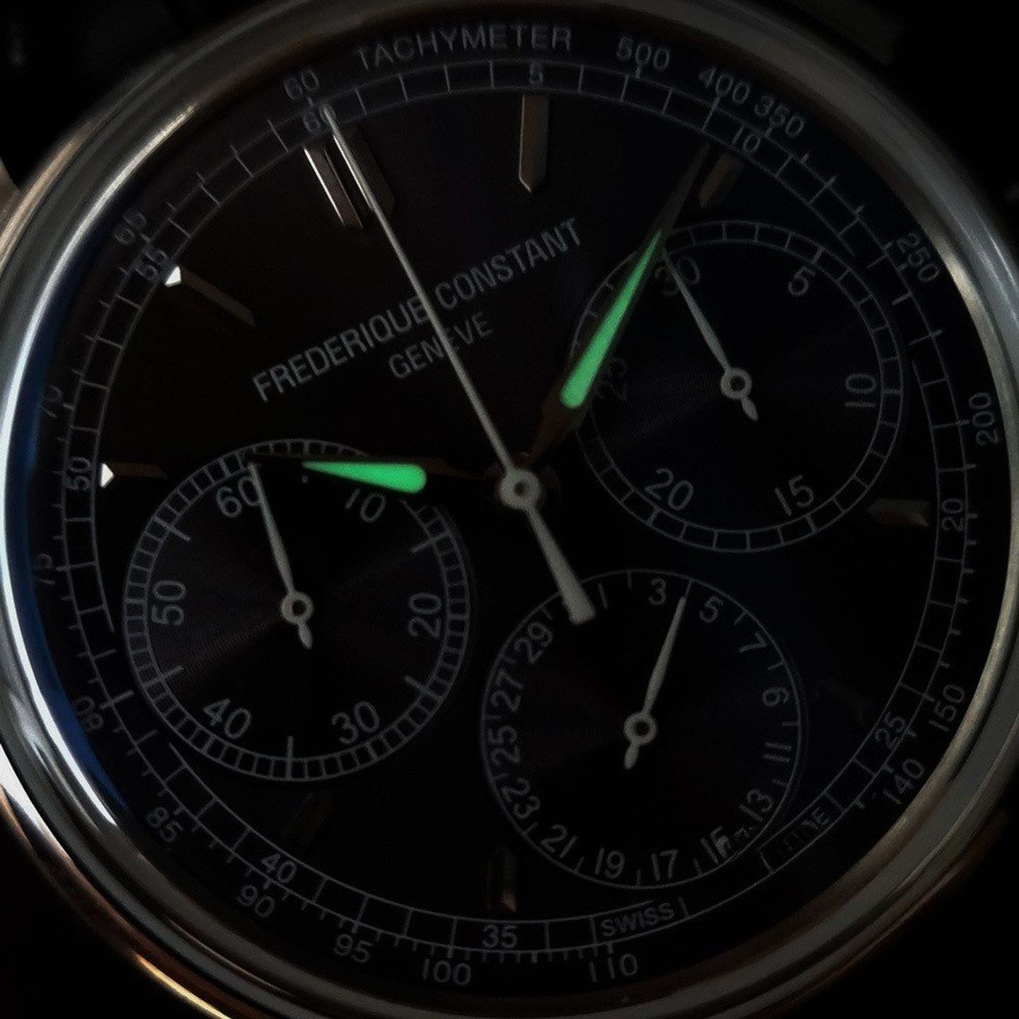 Frederique Constant Manufacture FC-760DG4H6 (2025) - Grijs wijzerplaat 42mm Staal (4/8)