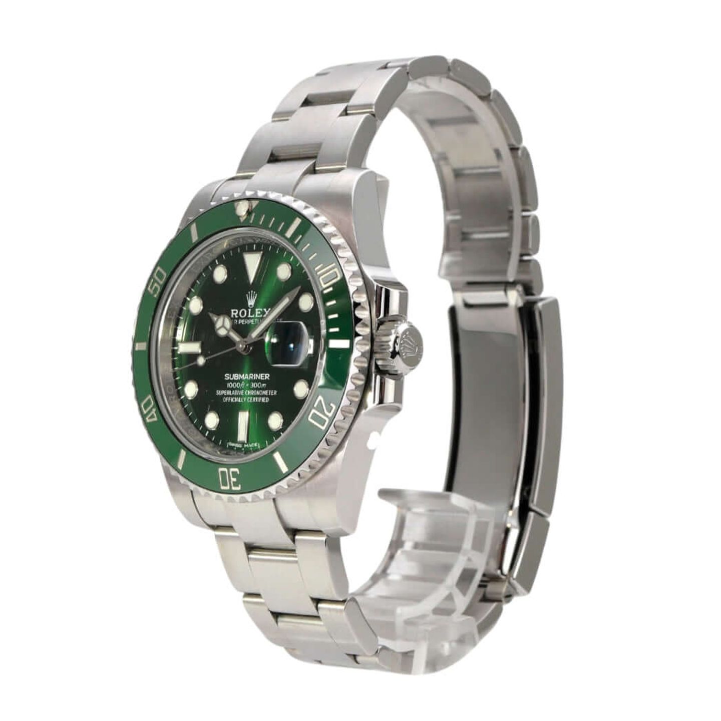 Rolex Submariner Date 116610LV (2020) - Green dial 40 mm Steel case (3/8)