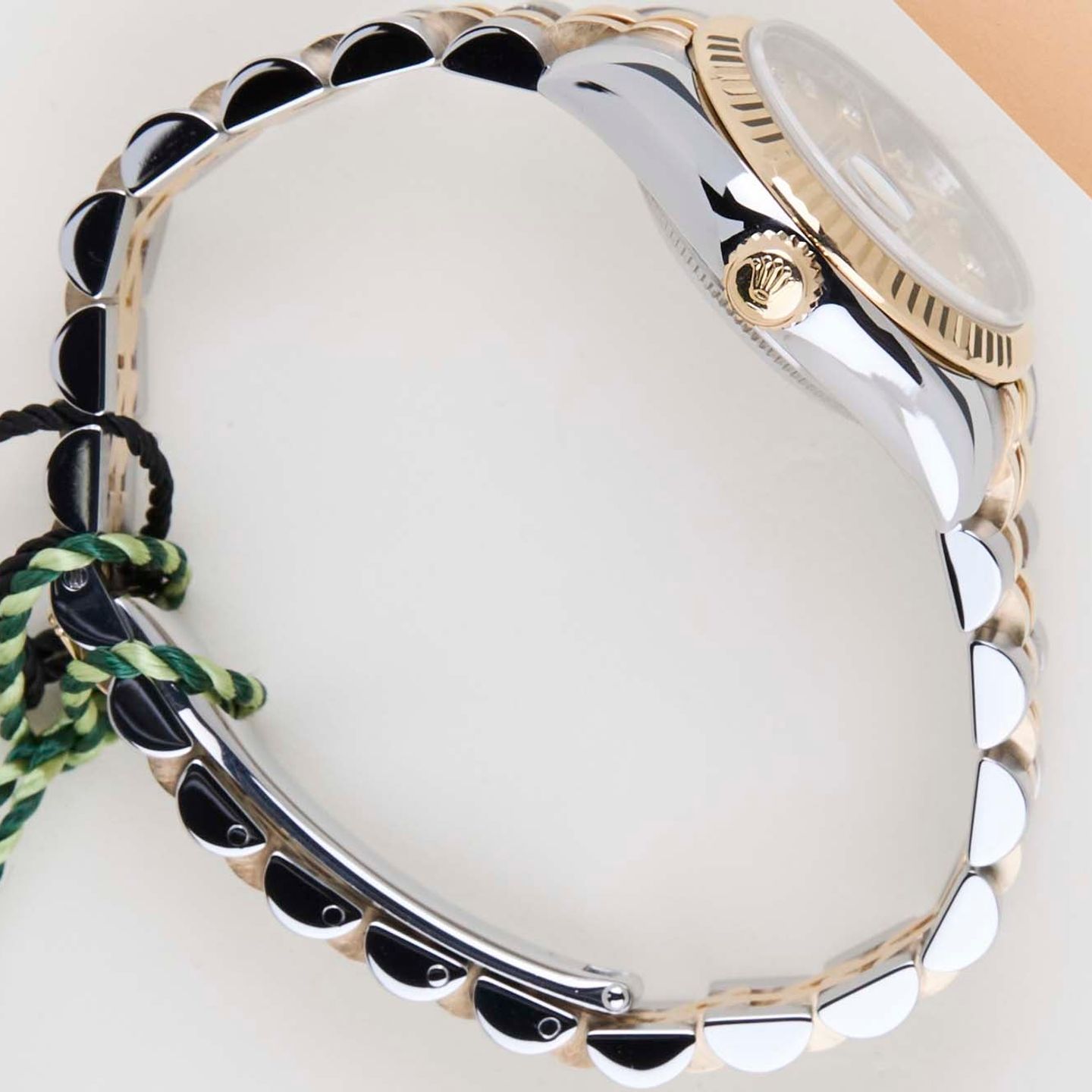 Rolex Lady-Datejust 179173 (2014) - 26 mm Gold/Steel case (7/8)