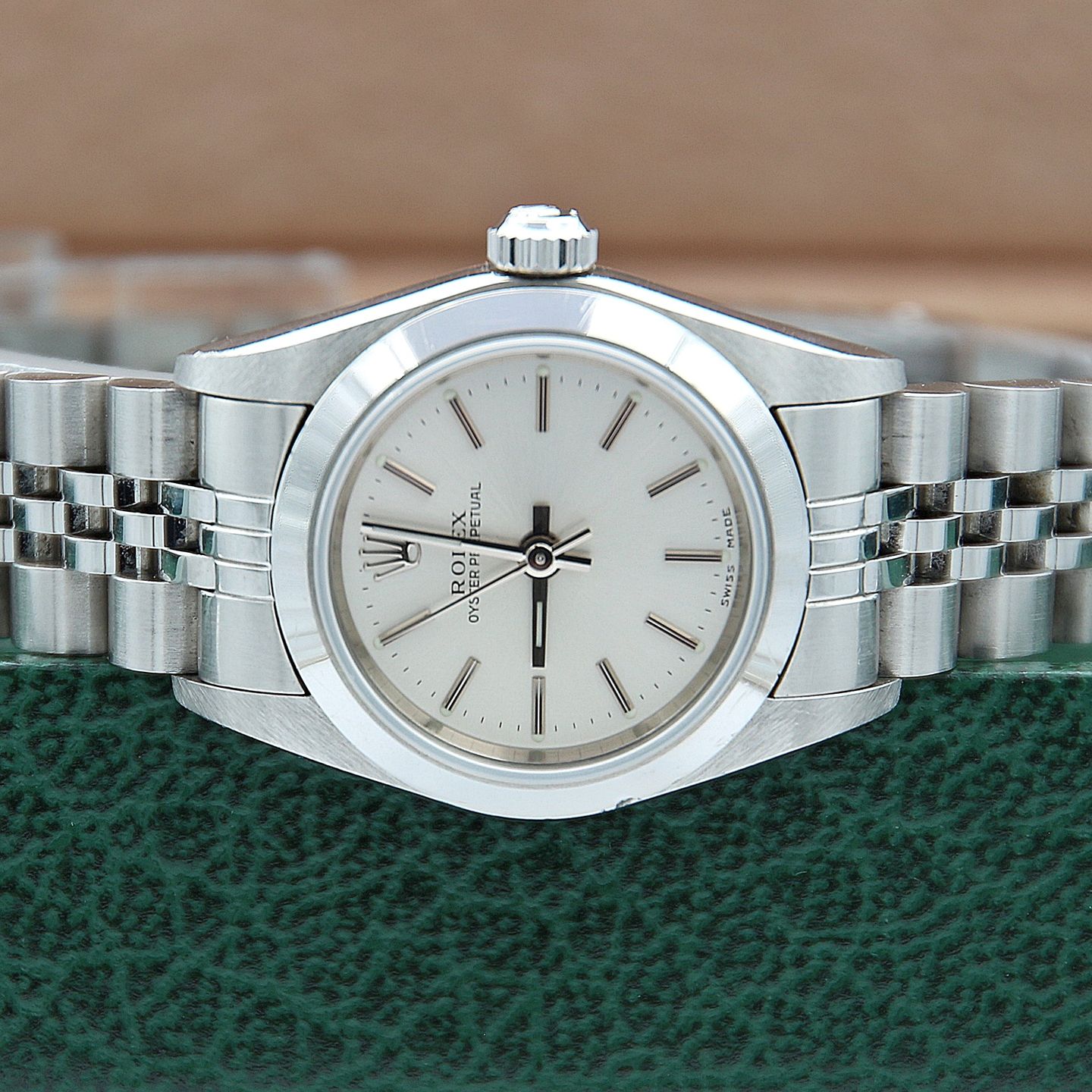 Rolex Oyster Perpetual 76080 (Unknown (random serial)) - 24 mm Steel case (2/7)