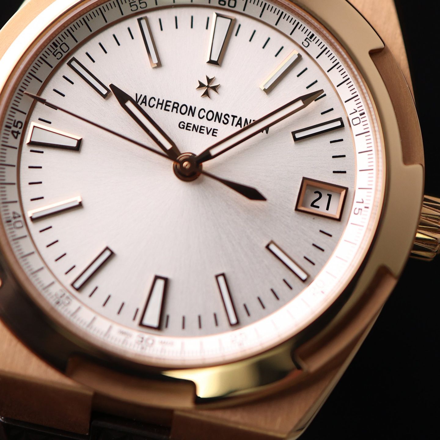 Vacheron Constantin Overseas 4500V (2016) - Blauw wijzerplaat 42mm Staal (2/3)