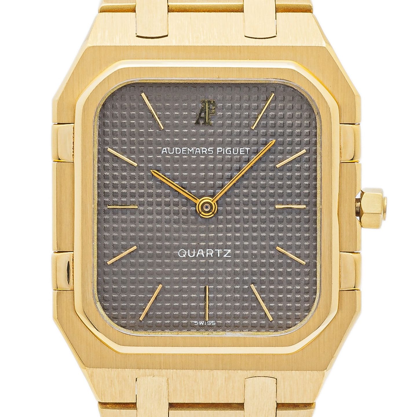 Audemars Piguet Royal Oak Jumbo 6005BA (Onbekend (willekeurig serienummer)) - Grijs wijzerplaat 32mm Geelgoud (1/6)