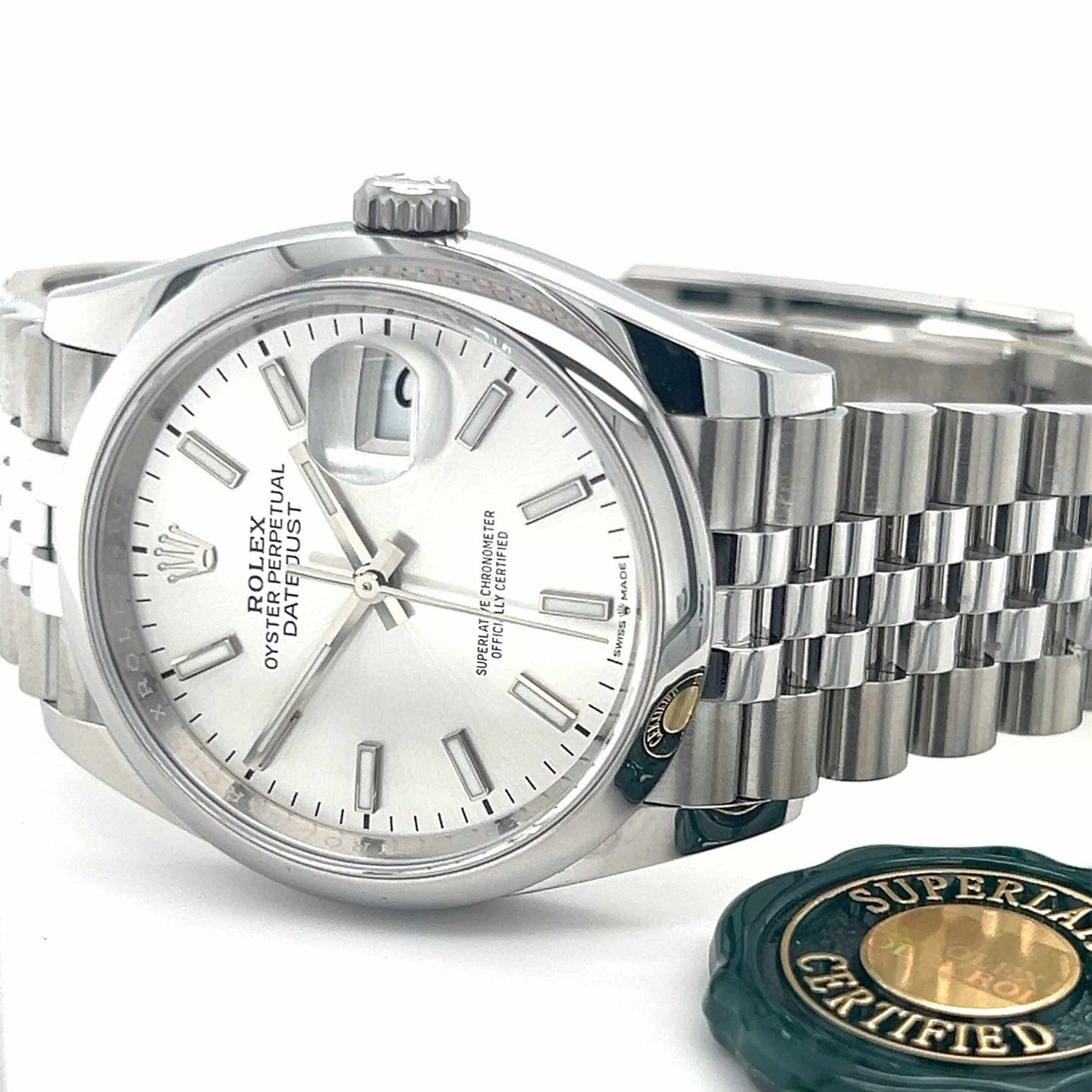 Rolex Datejust 36 126200 (2023) - 36mm Staal (4/8)