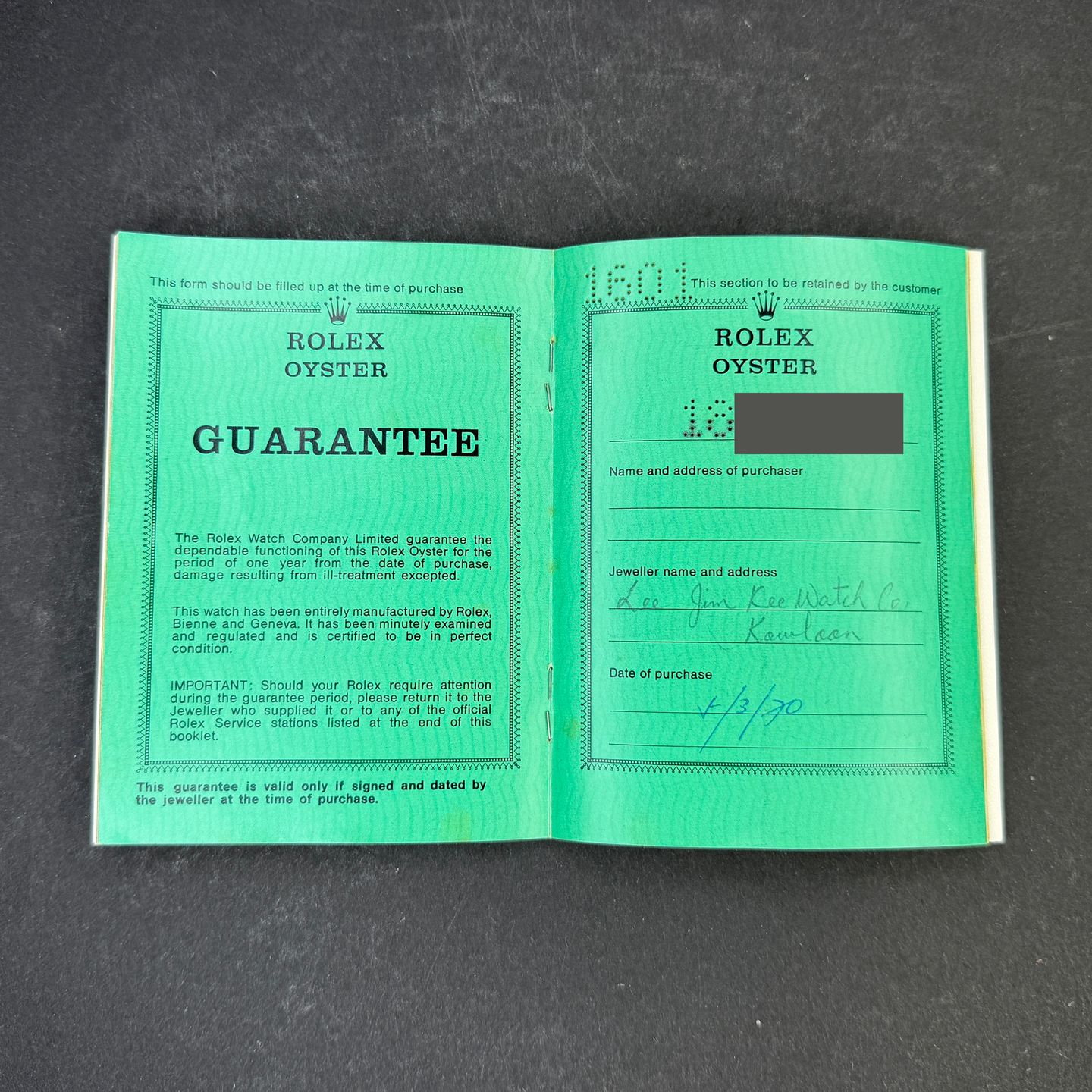 Rolex Datejust 1601 (1968) - 36mm Staal (3/8)