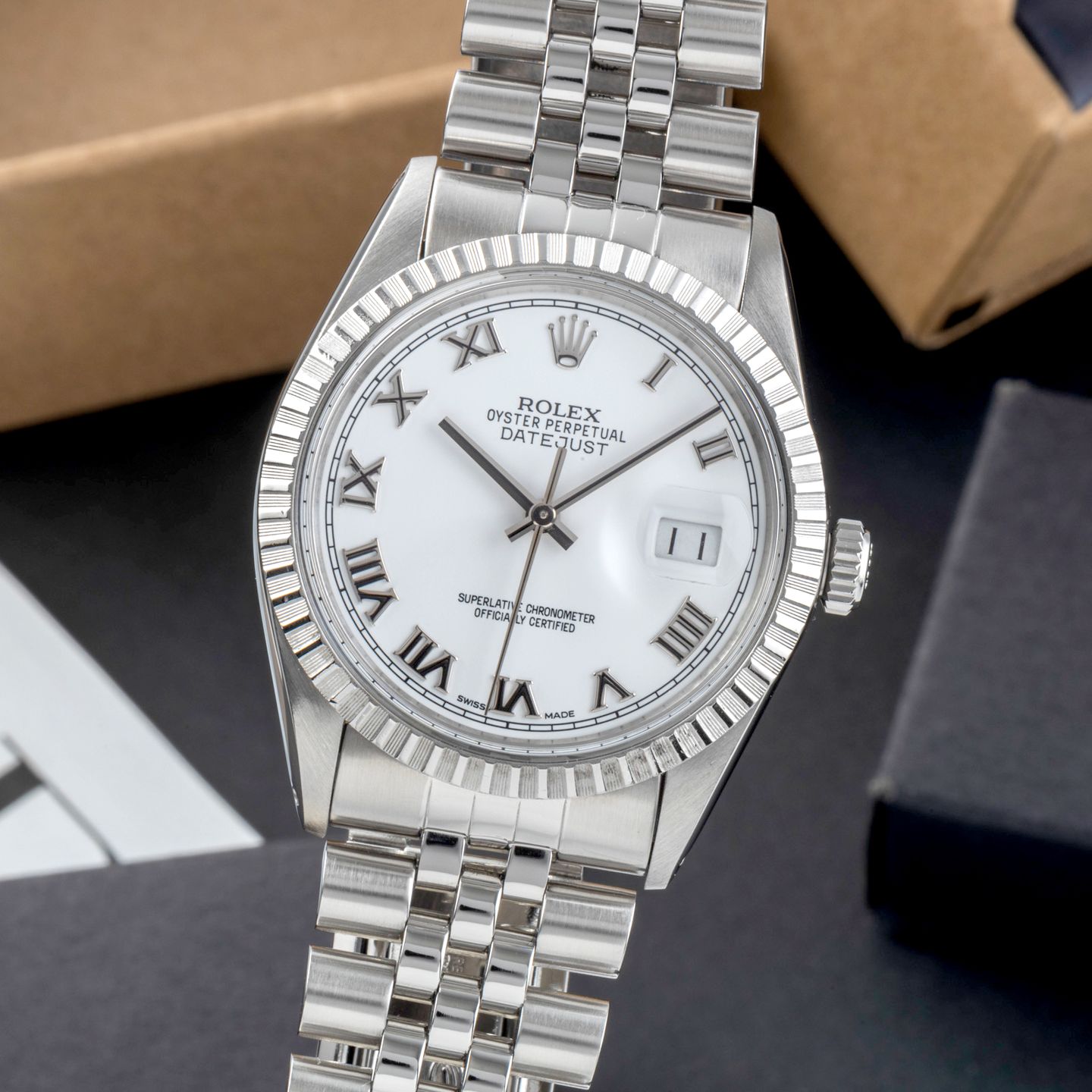 Rolex Datejust 36 16030 (1985) - 36 mm Steel case (3/8)