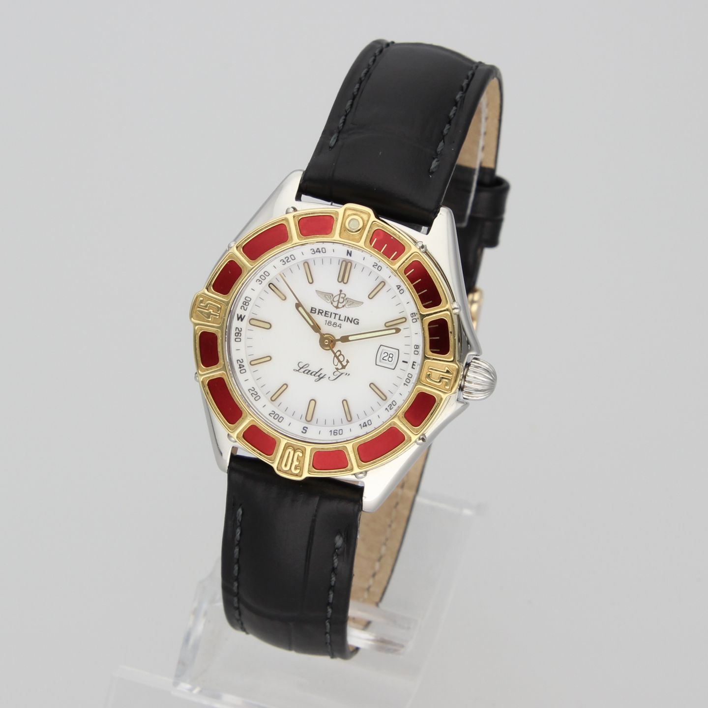 Breitling Lady J D52065 (1995) - 31mm Staal (3/8)