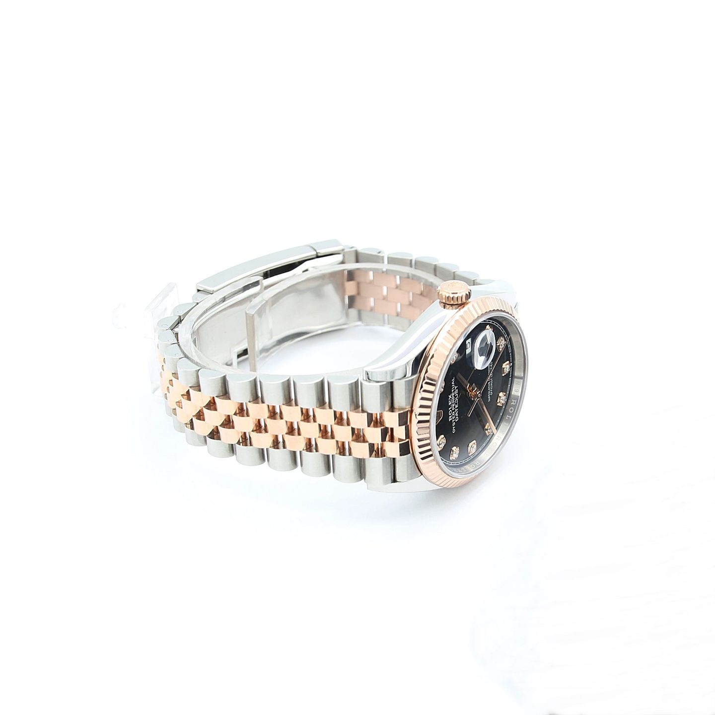 Rolex Datejust 36 126231 (Onbekend (willekeurig serienummer)) - Zwart wijzerplaat 36mm Goud/Staal (8/8)