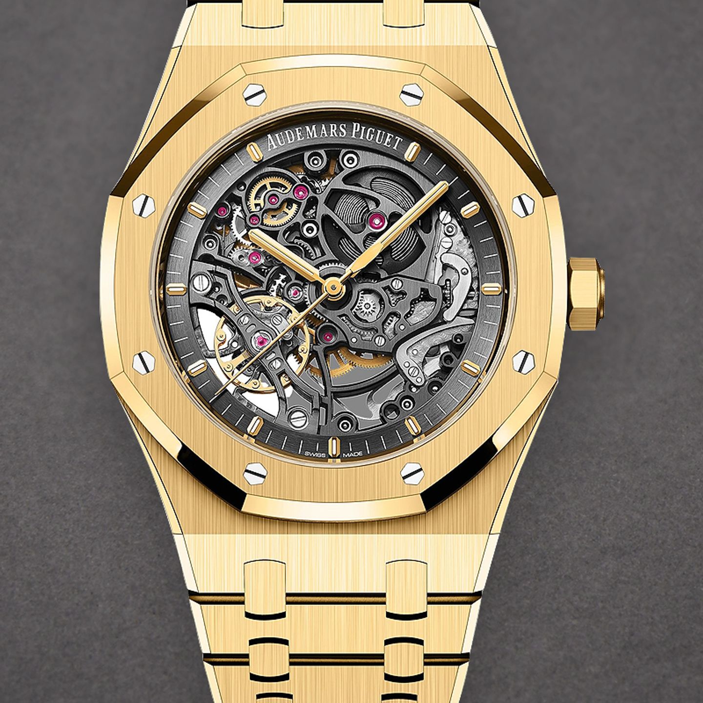 Audemars Piguet Royal Oak Double Balance Wheel Openworked 15407BA.OO.1220BA.01 - (1/1)
