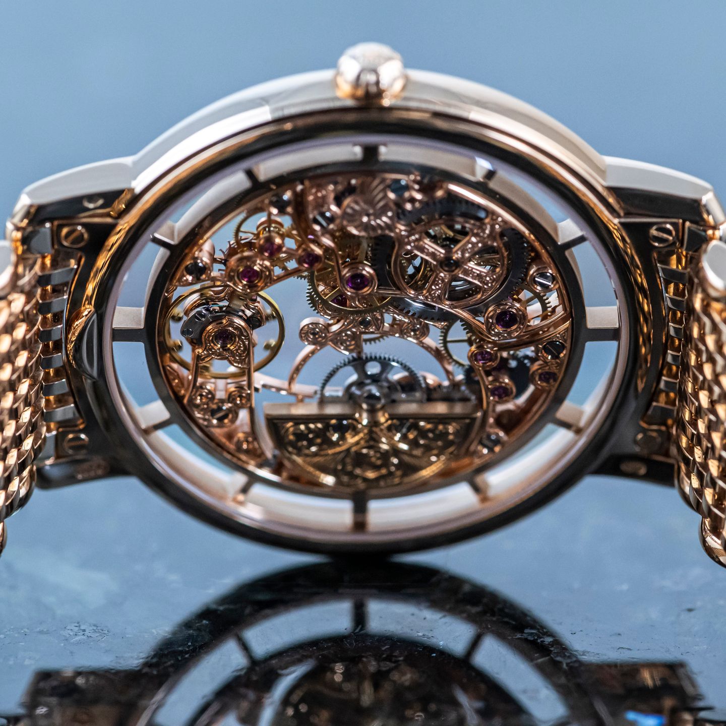 Patek Philippe Complications 5180/1R-001 (2019) - Transparent dial 39 mm Rose Gold case (4/8)