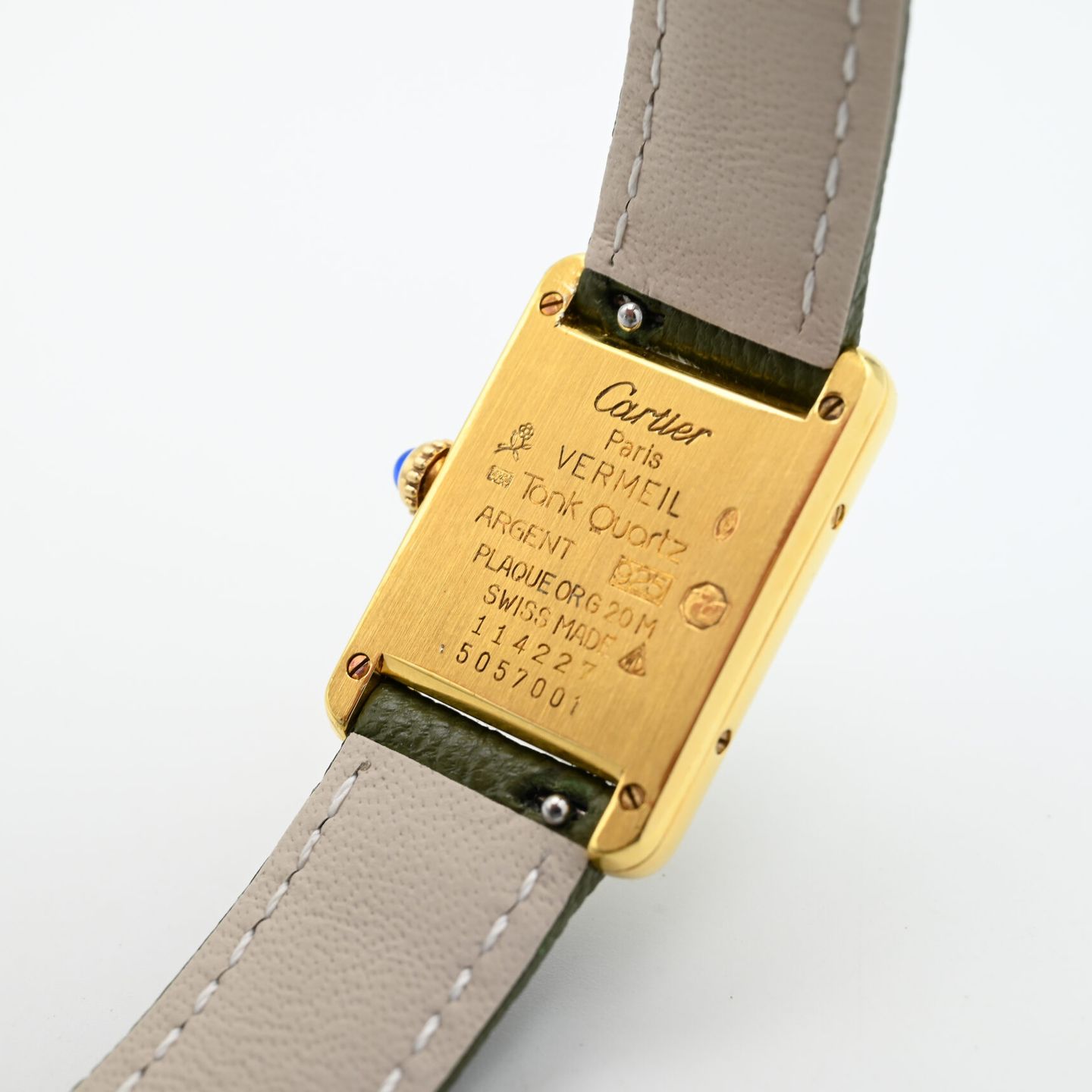Cartier Tank Vermeil 5057001 - (7/8)