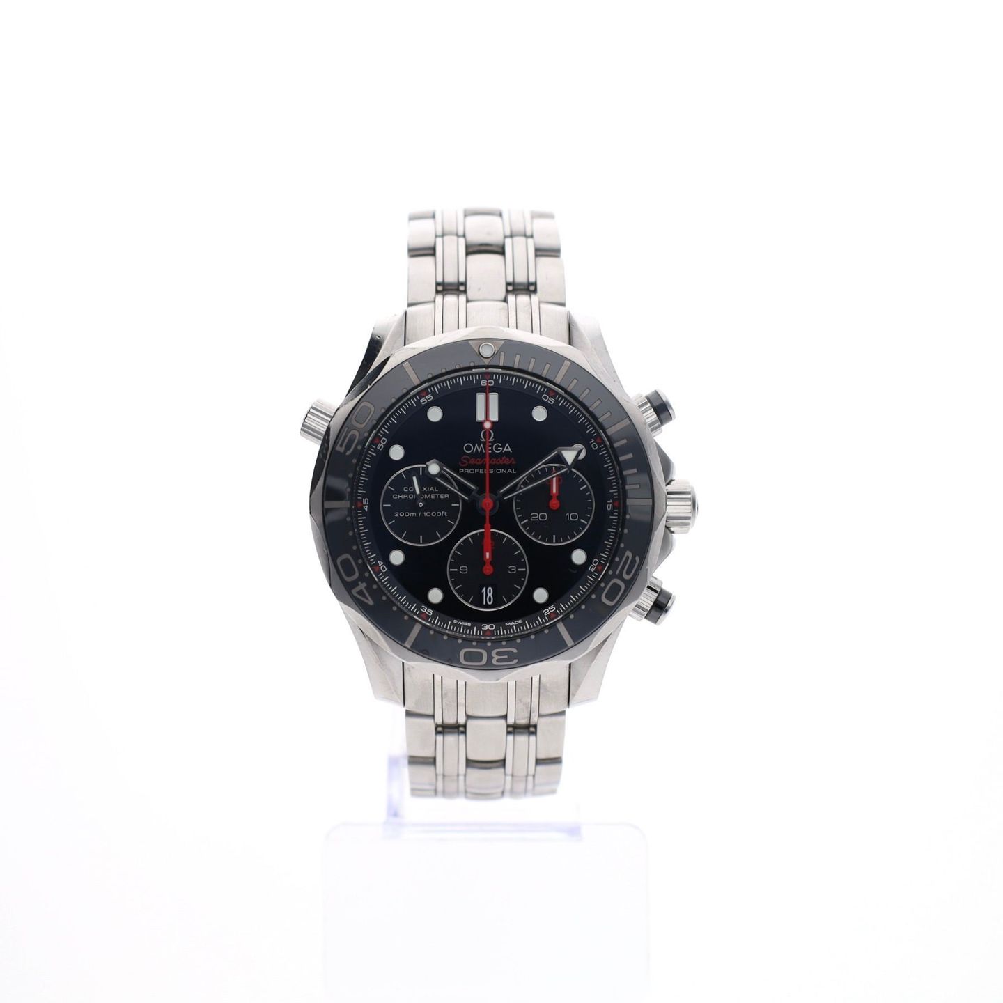 Omega Seamaster Diver 300 M 212.30.44.50.01.001 (2017) - Black dial 44 mm Steel case (1/8)