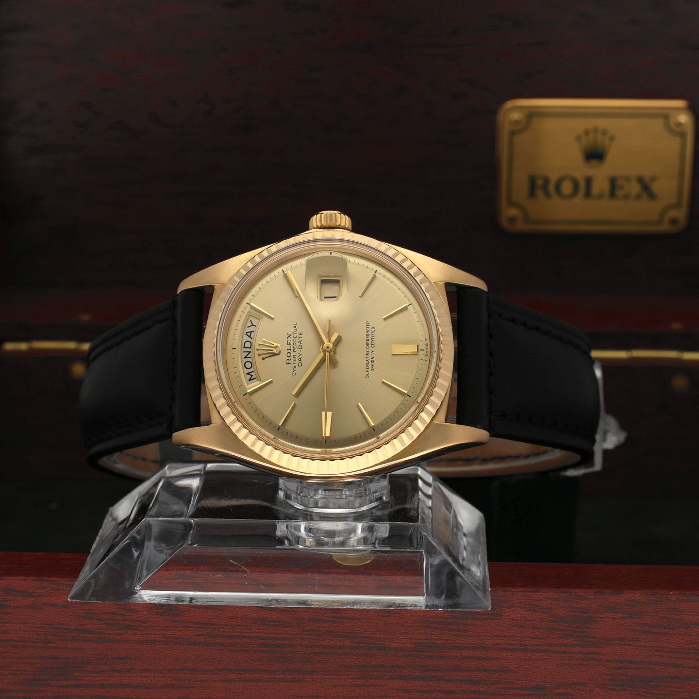Rolex Day-Date 1803 (1969) - 36 mm Yellow Gold case (3/8)