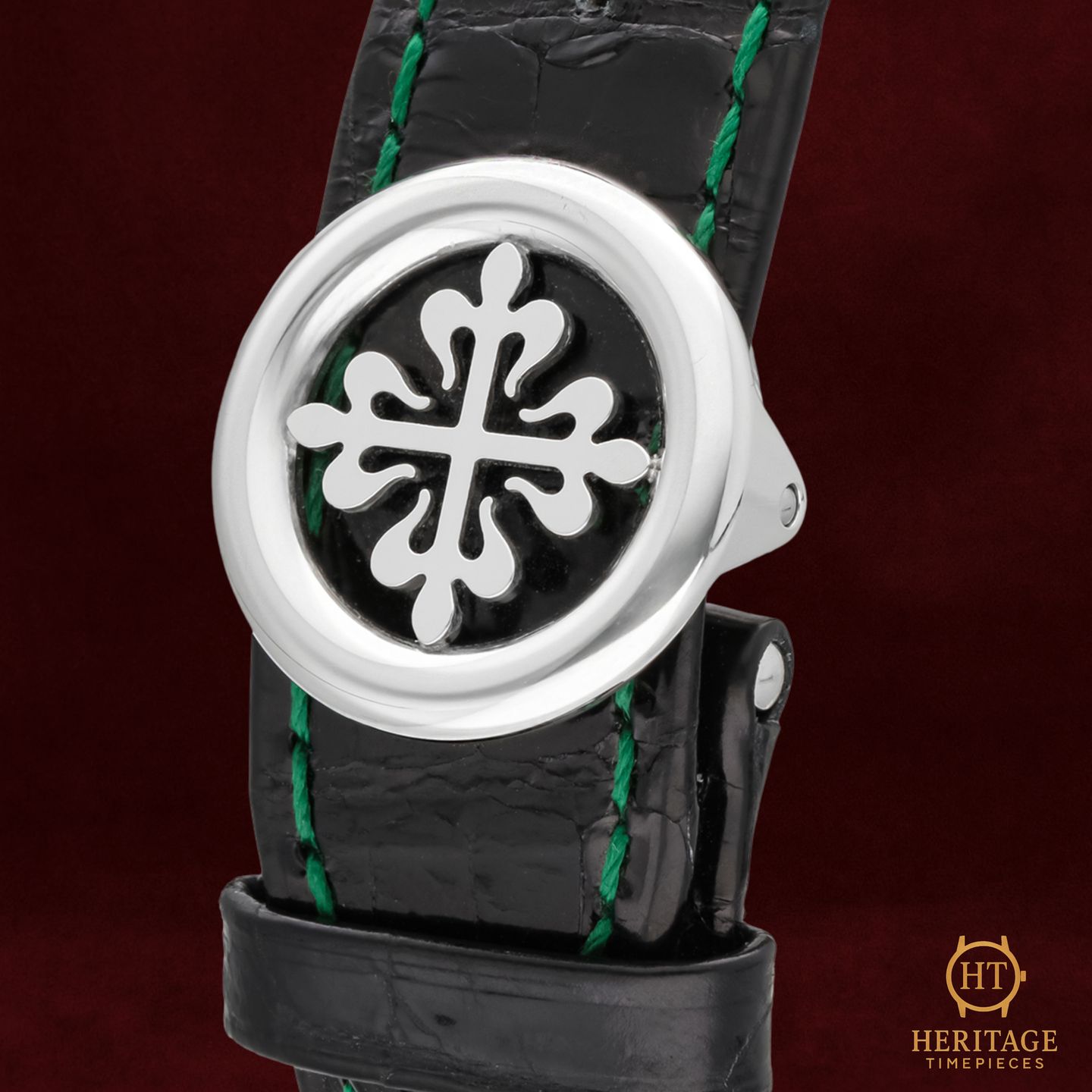 Patek Philippe Perpetual Calendar Chronograph 5270P-014 (2023) - Green dial 41 mm Platinum case (8/8)