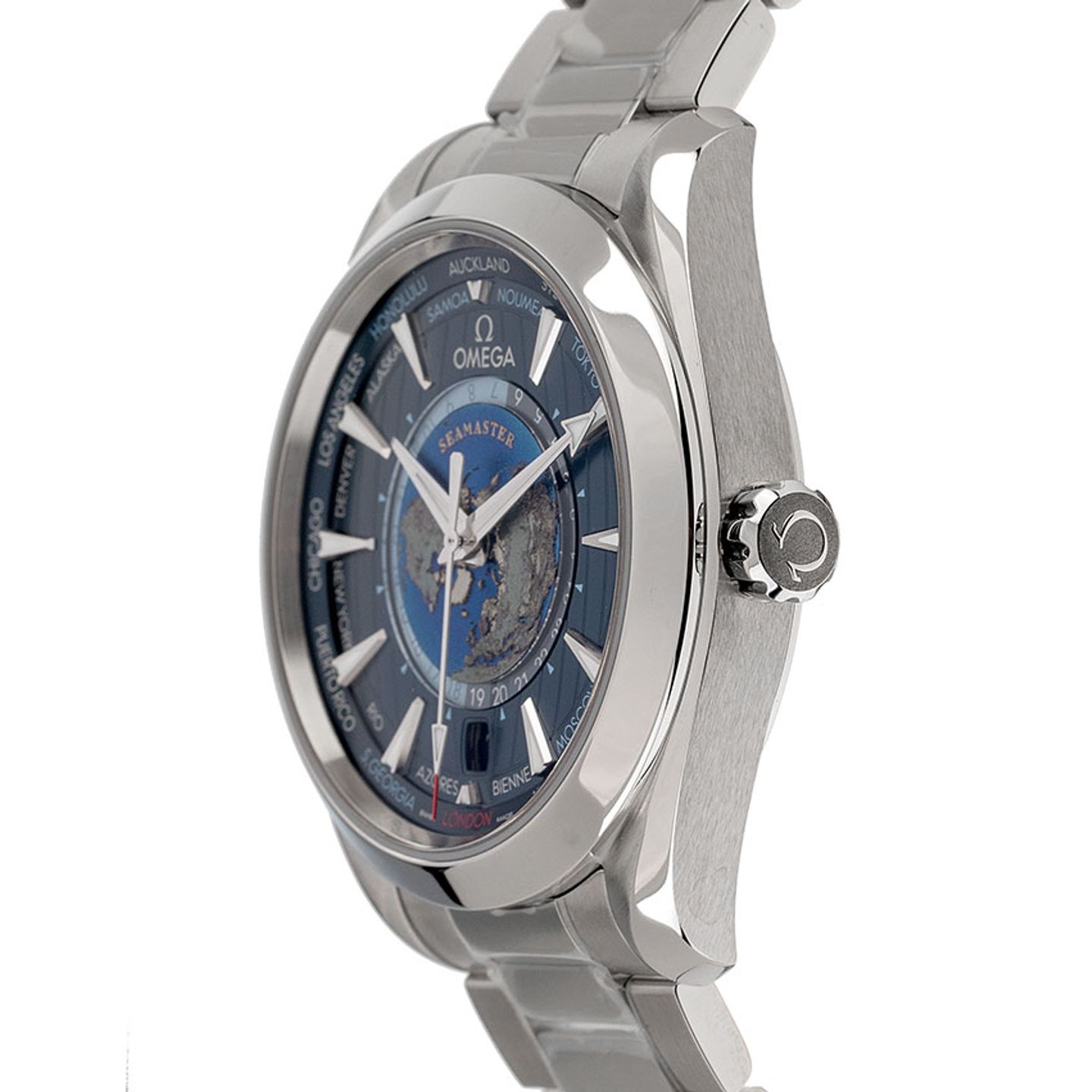 Omega Seamaster Aqua Terra 220.10.43.22.03.001 (2024) - Blue dial 43 mm Steel case (4/7)