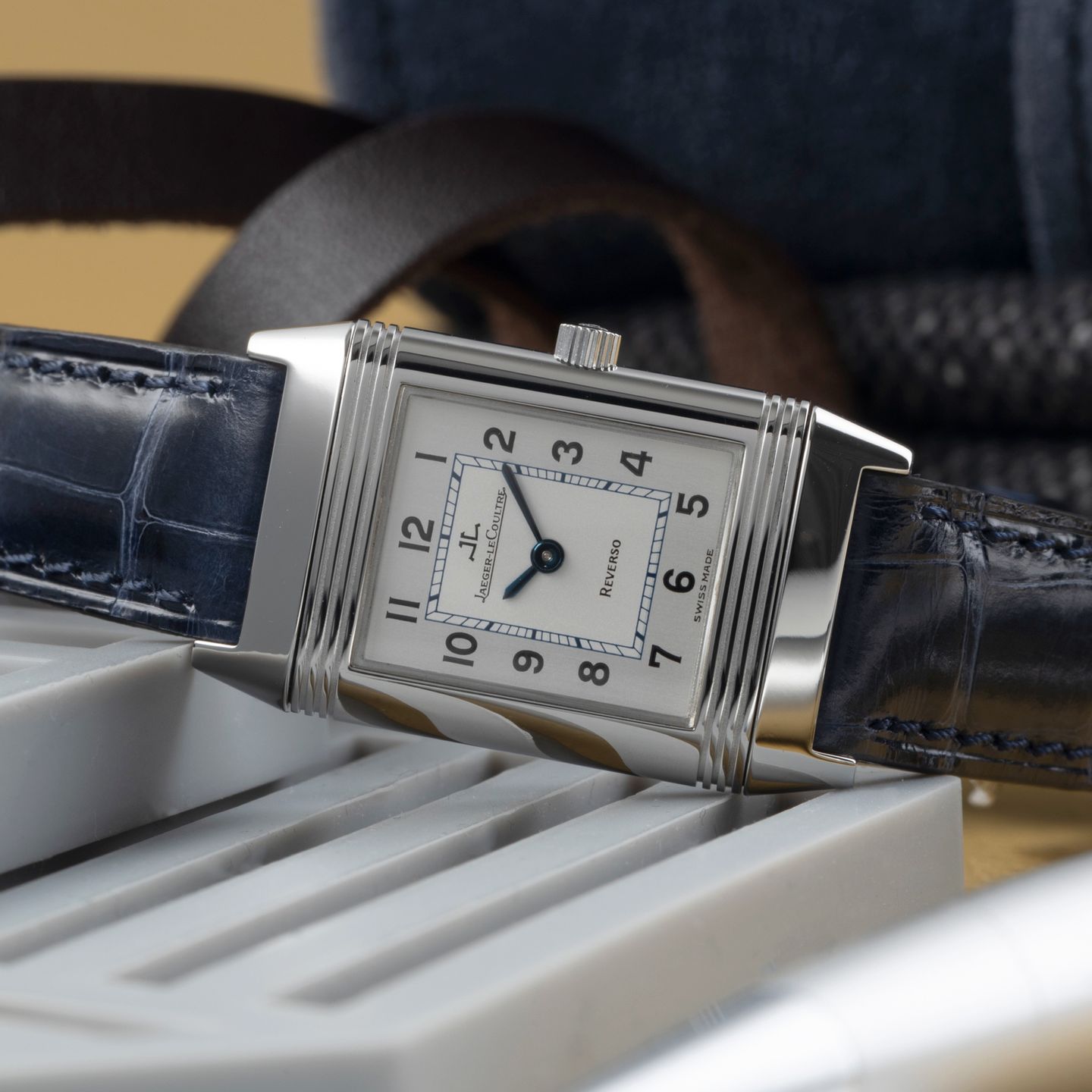 Jaeger-LeCoultre Reverso Q2658460 (1997) - Zilver wijzerplaat 20mm Staal (2/8)