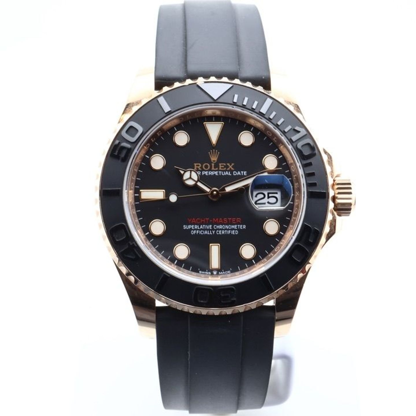 Rolex Yacht-Master 40 126655 (2022) - Black dial 40 mm Rose Gold case (1/1)