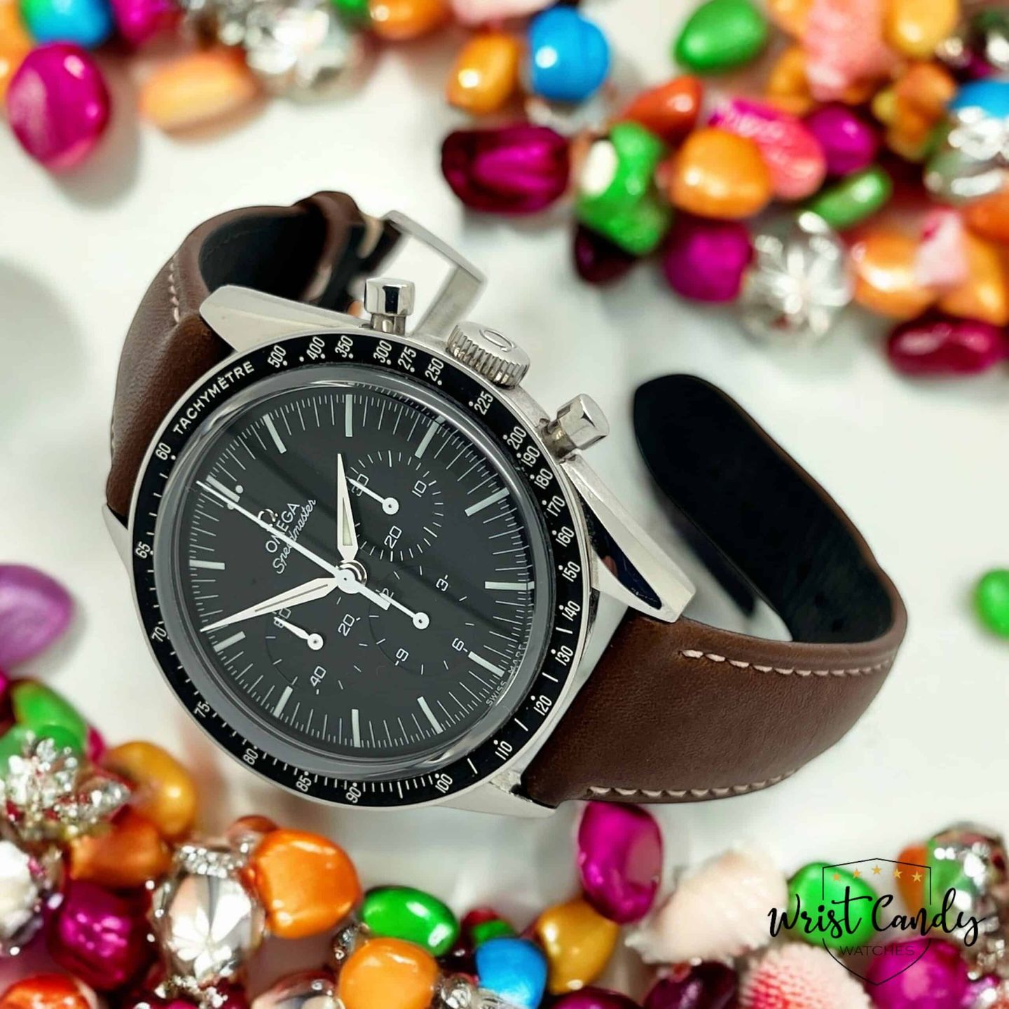 Omega Speedmaster Professional Moonwatch 311.32.40.30.01.001 (2020) - Zwart wijzerplaat 40mm Staal (1/8)