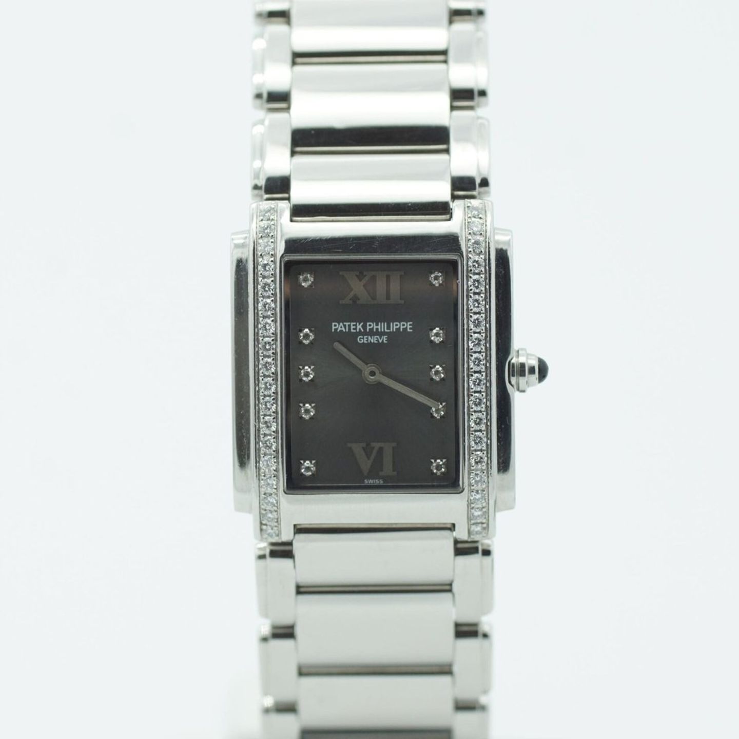 Patek Philippe Twenty~4 4910/10A-010 (2000) - Grijs wijzerplaat 25mm Staal (4/8)