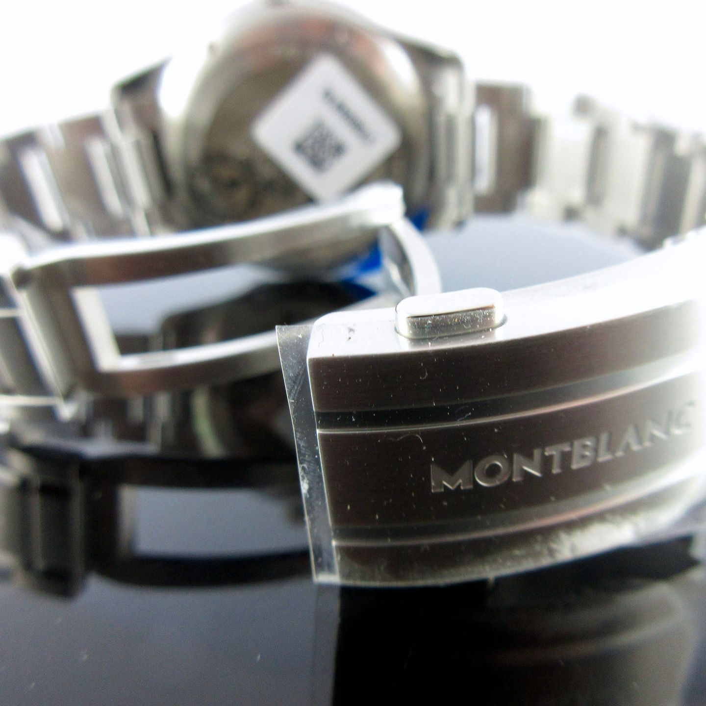 Montblanc 1858 126369 (2024) - Blauw wijzerplaat 41mm Staal (8/8)