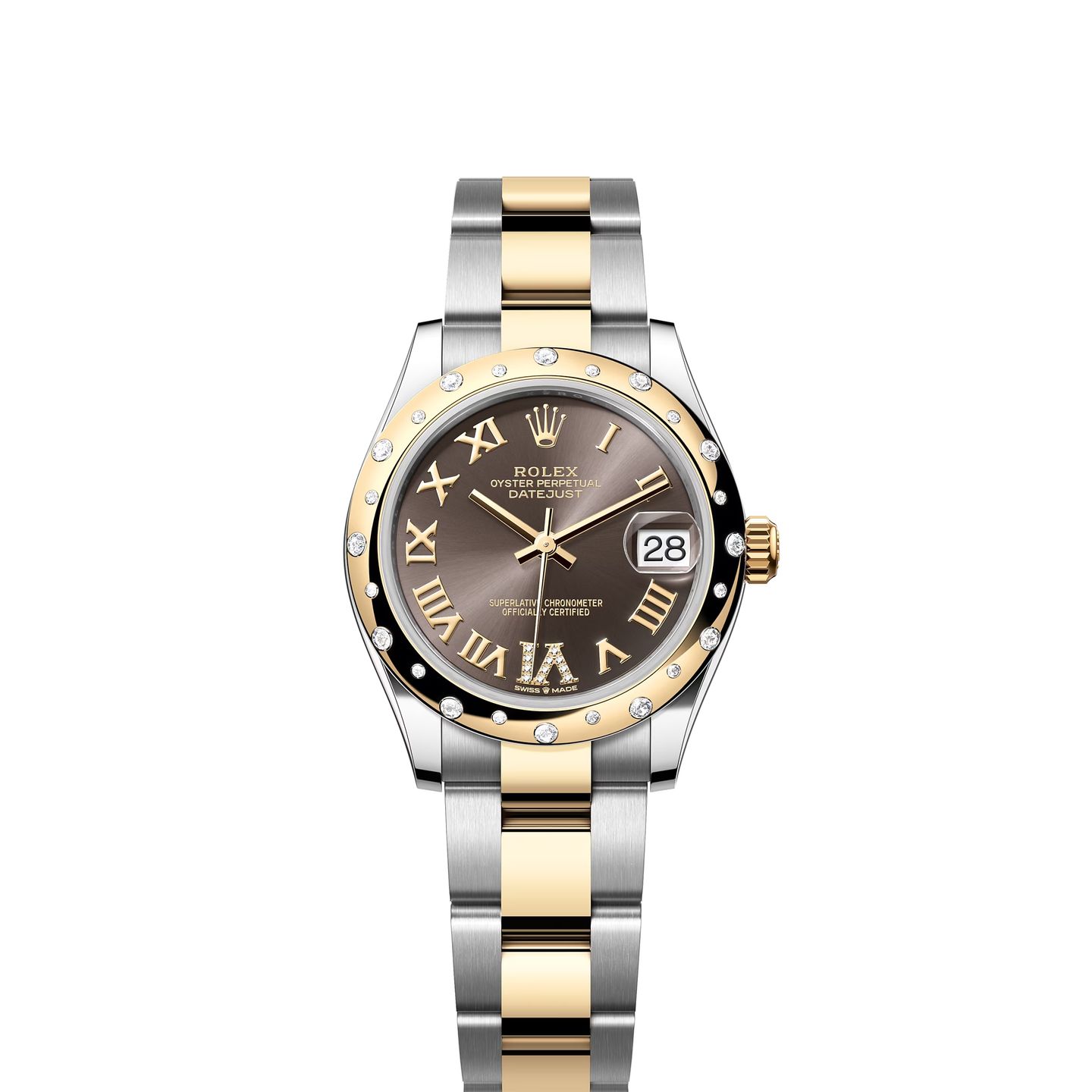 Rolex Datejust 31 278343RBR (2024) - Grijs wijzerplaat 31mm Staal (1/1)