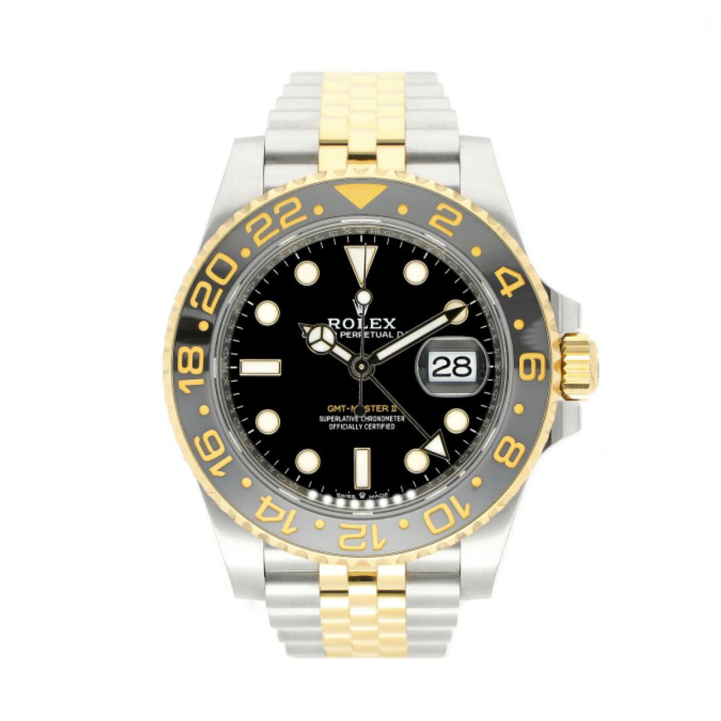 Rolex GMT-Master II 126713GRNR (2023) - Black dial 40 mm Gold/Steel case (1/5)