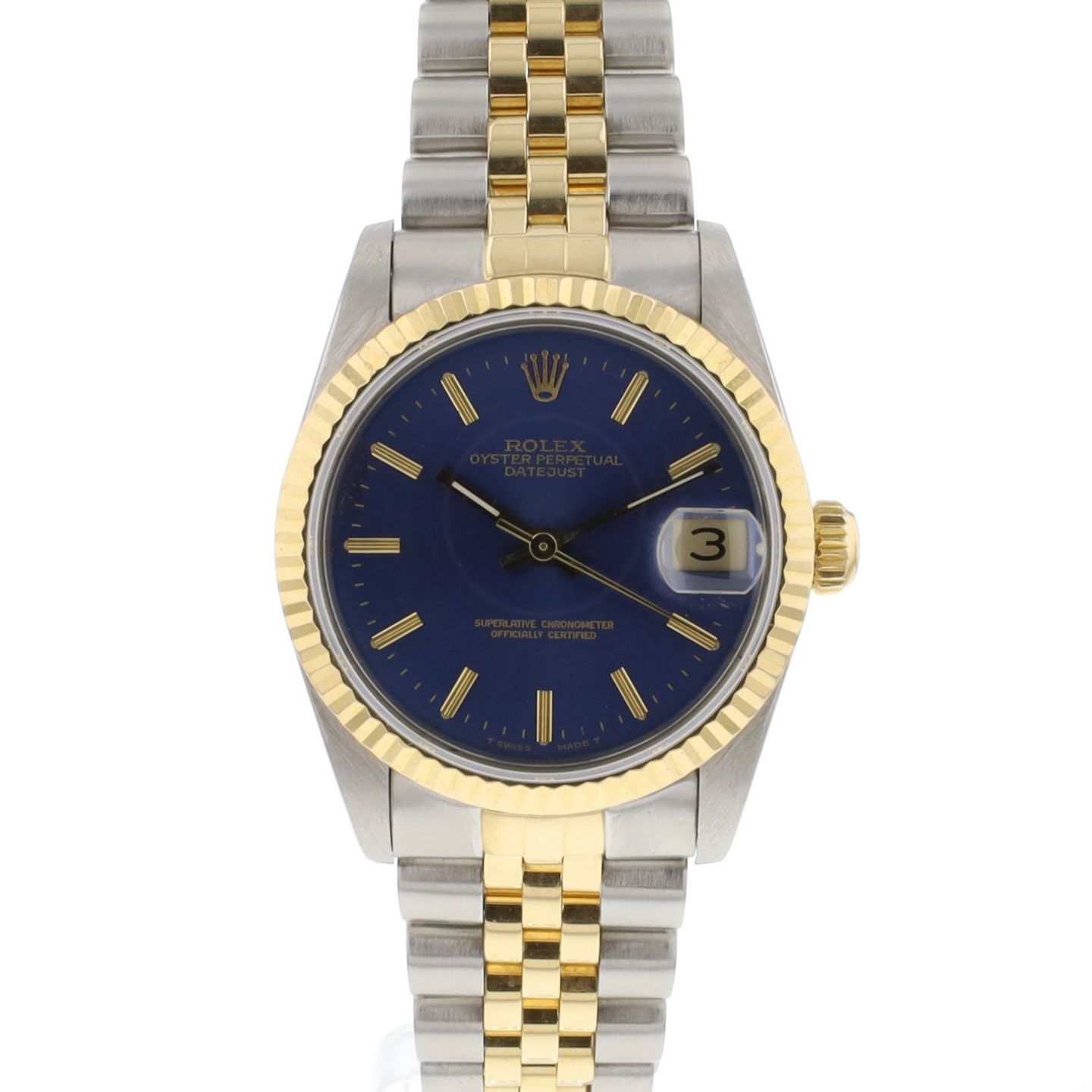 Rolex Datejust 31 68273 (Unknown (random serial)) - 31 mm Gold/Steel case (1/5)