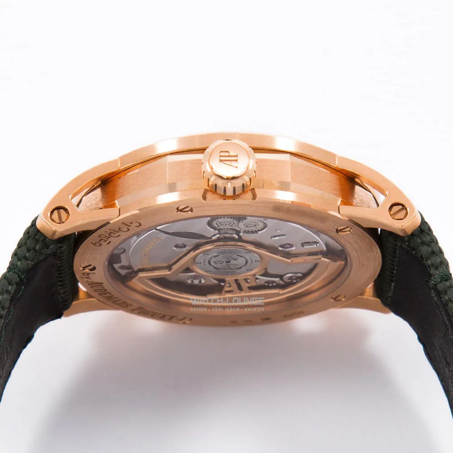 Audemars Piguet CODE 11.59 15210OR.OO.A056KB.01 (2024) - Green dial 41 mm Rose Gold case (6/8)