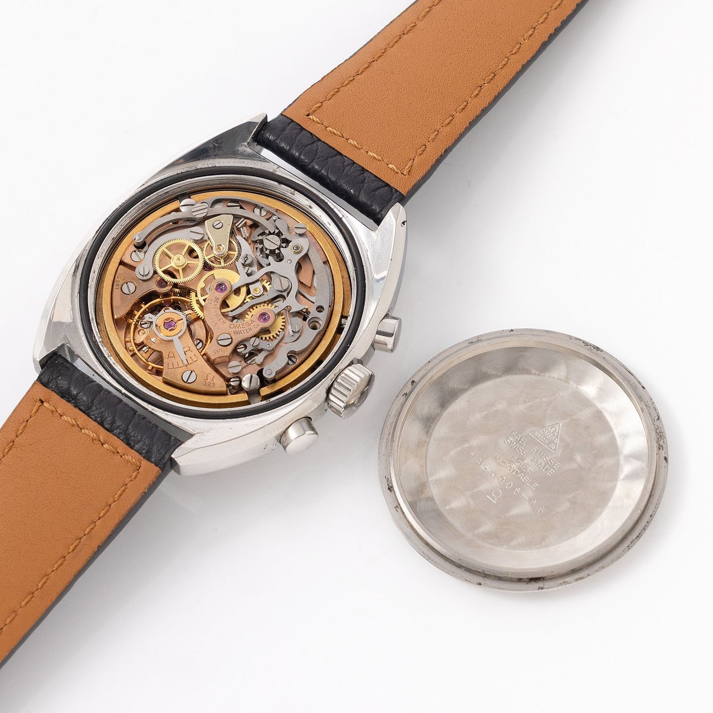 Omega Seamaster 145.006 (1967) - Zwart wijzerplaat 43mm Staal (6/8)