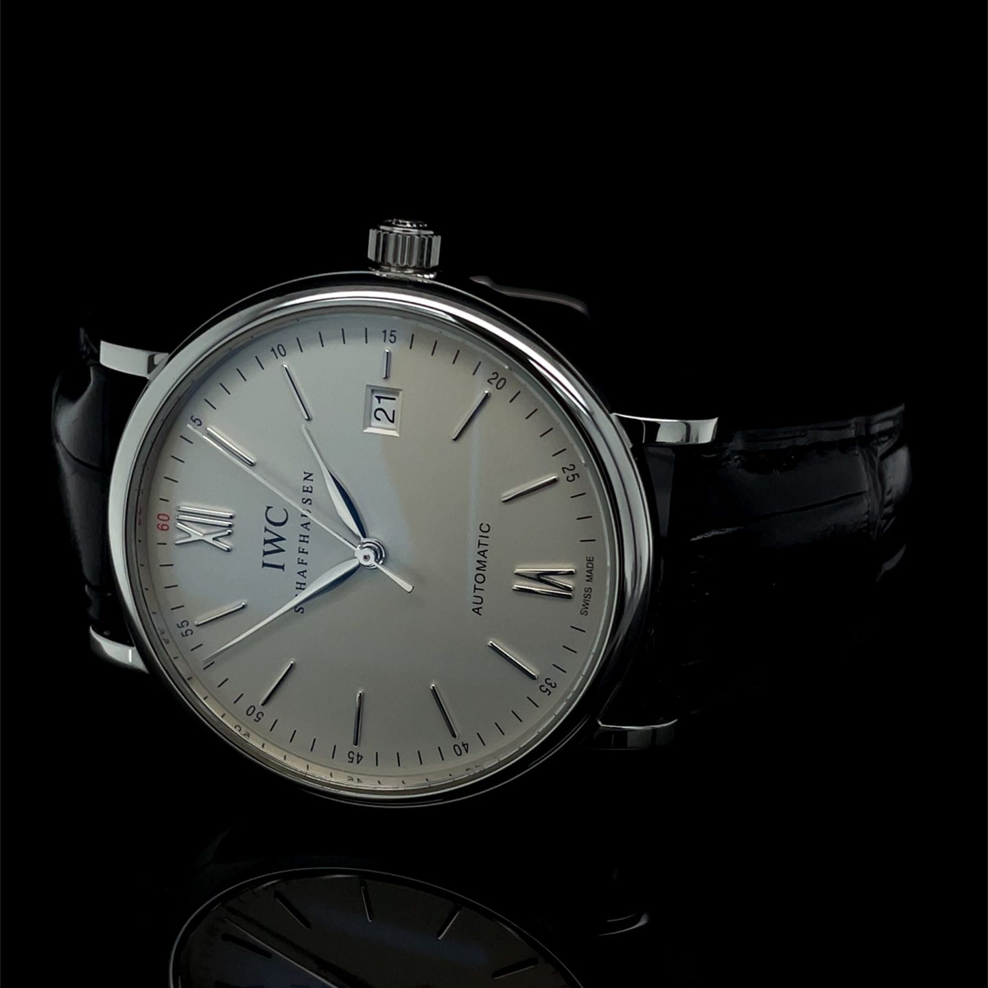 IWC Portofino Automatic IW356501 (2017) - Silver dial 40 mm Steel case (5/8)