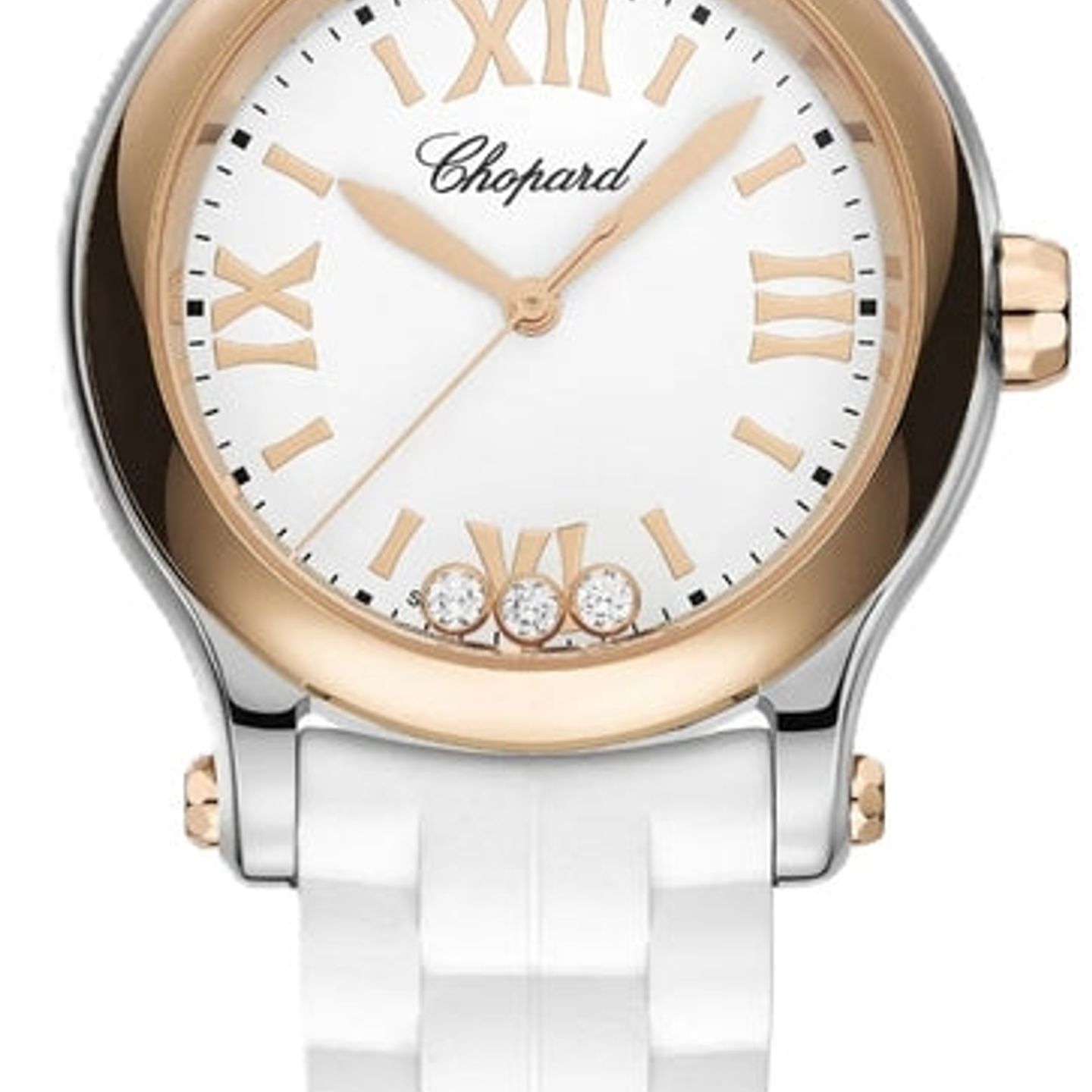 Chopard Happy Sport 278590-6001 (2026) - White dial 30 mm Steel case (1/1)