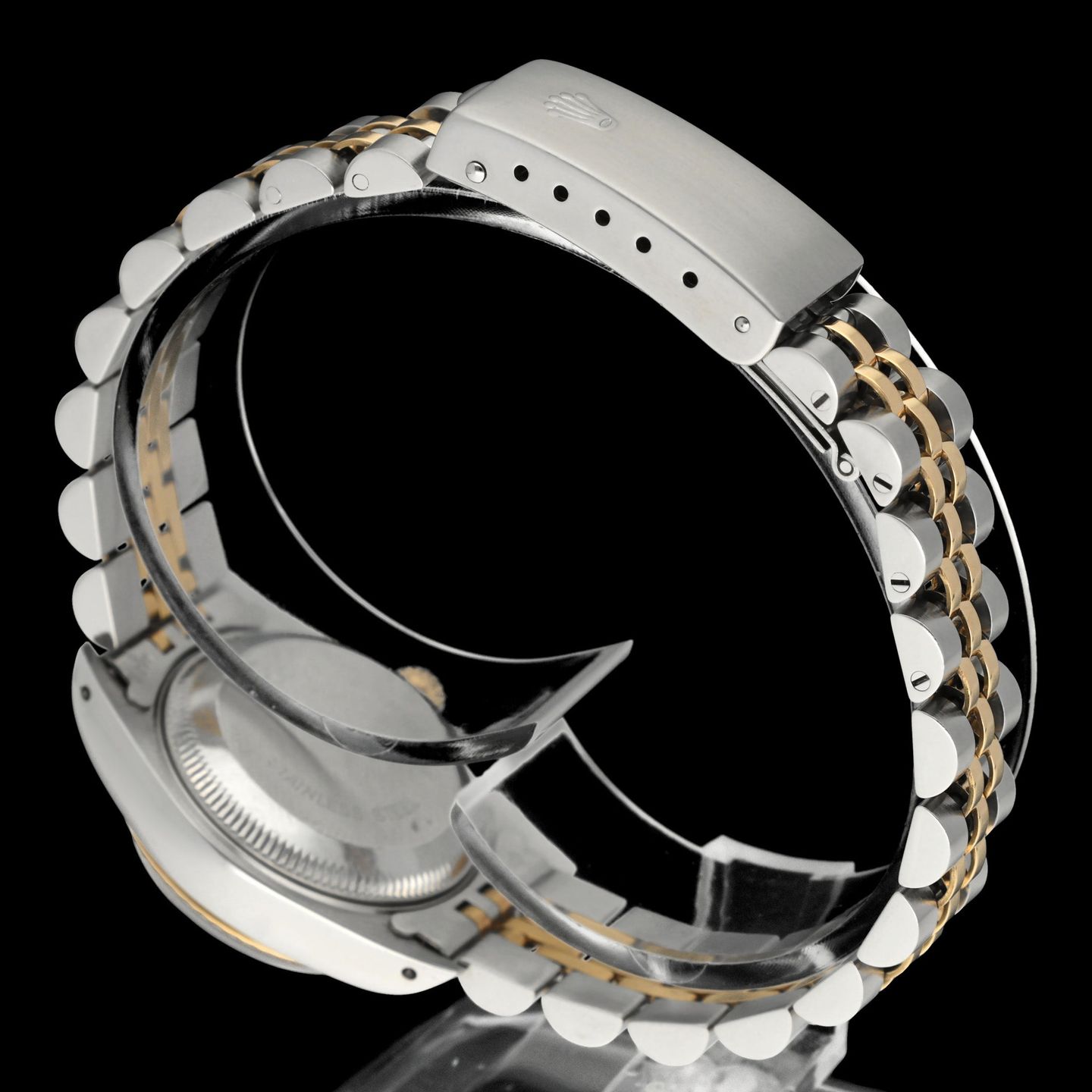 Rolex Lady-Datejust 69173G (1991) - 26 mm Gold/Steel case (8/8)